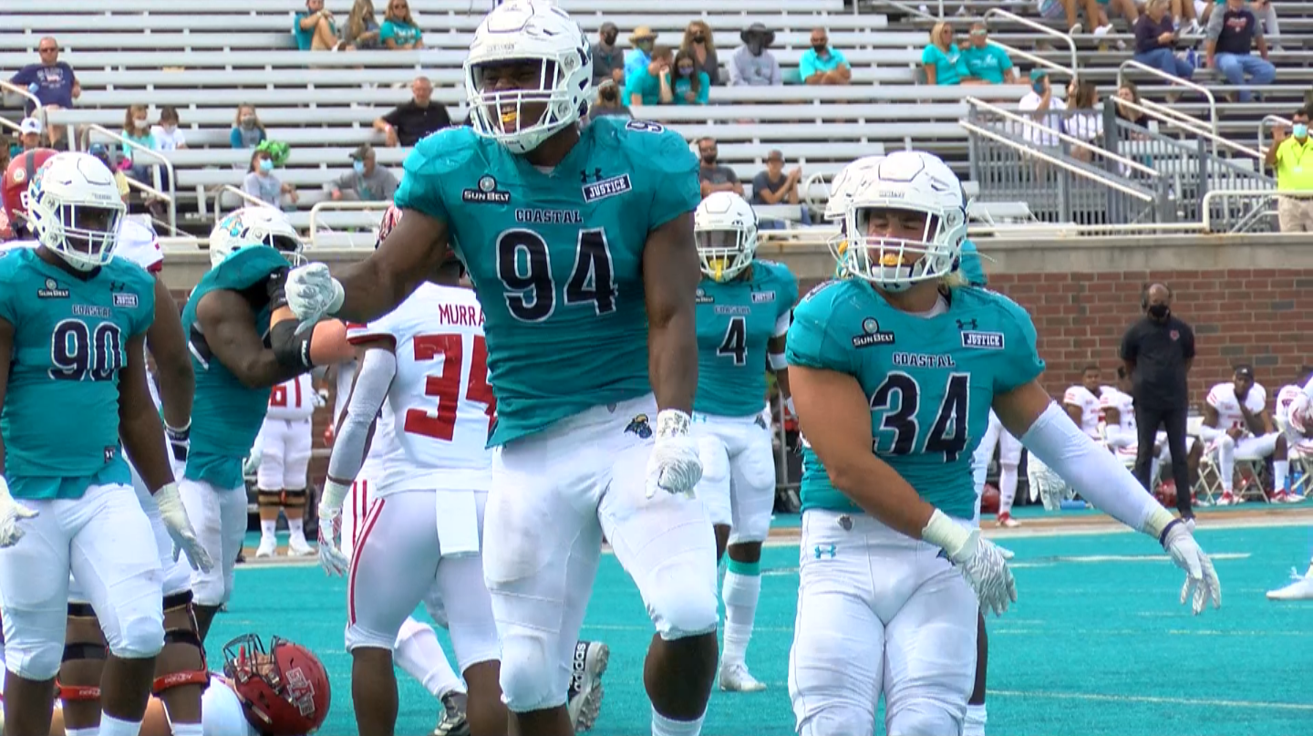 CCU defensive star Gunter Drafted in the Seventh Round by the