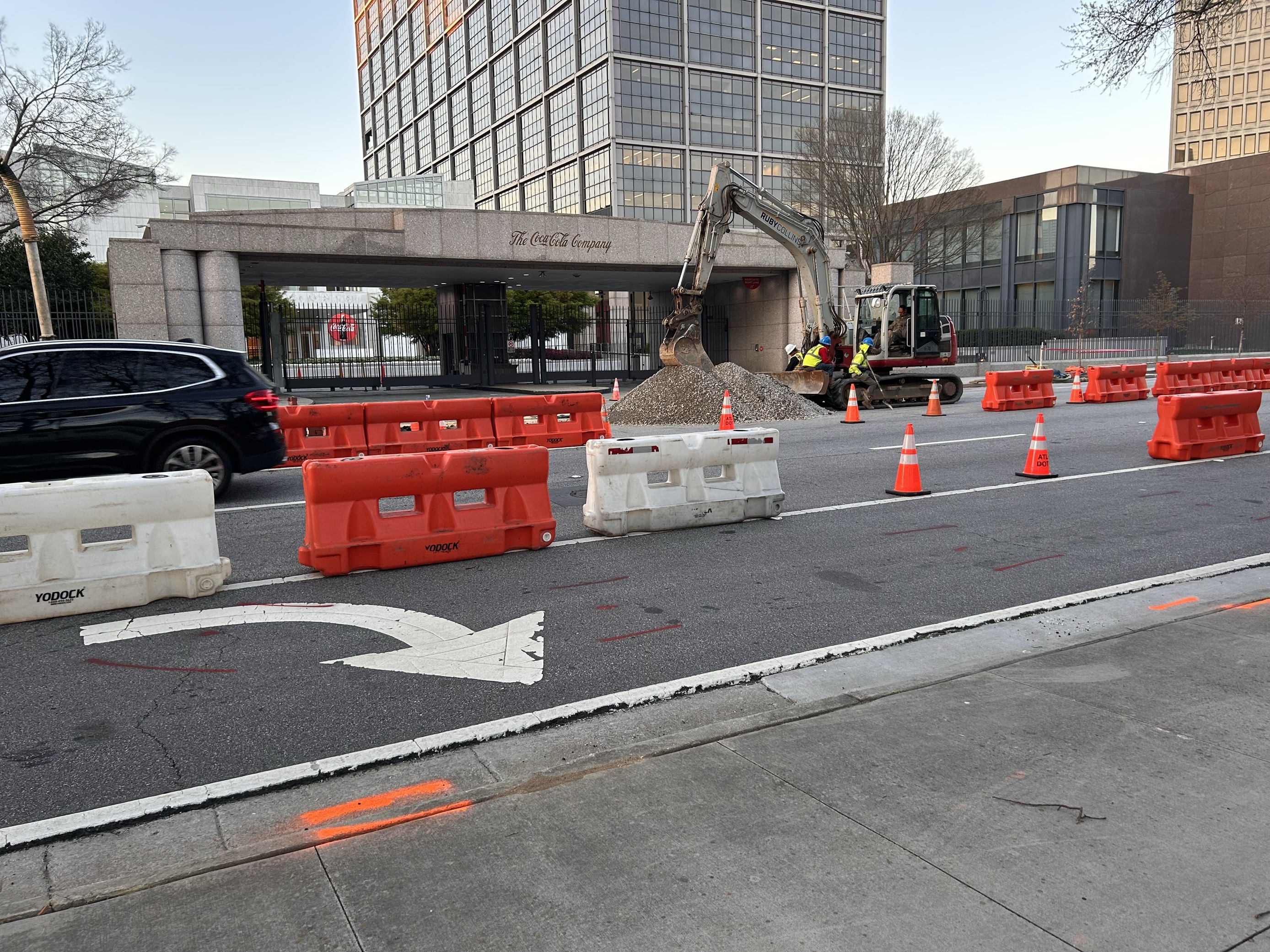 Sinkhole impacting traffic in downtown Atlanta repaired, all lanes