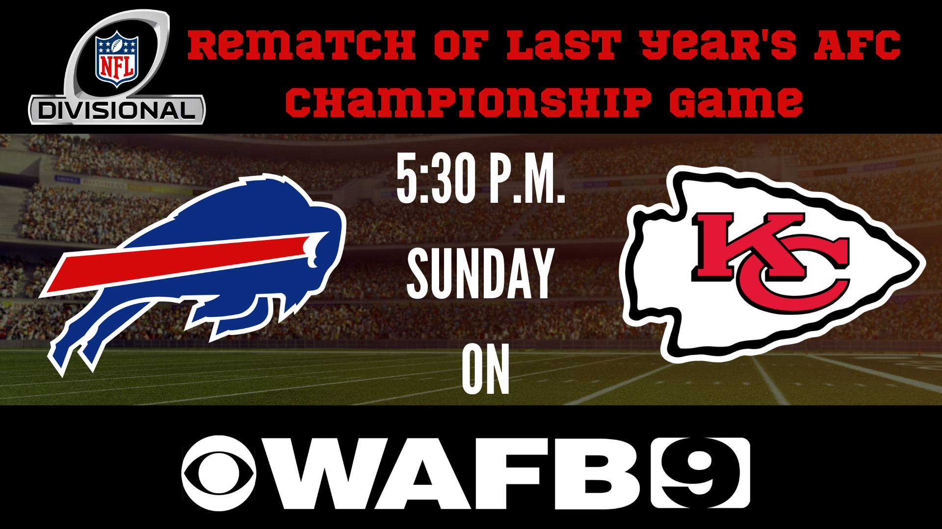 Bengals at Bills in NFL Divisional Round on WAFB