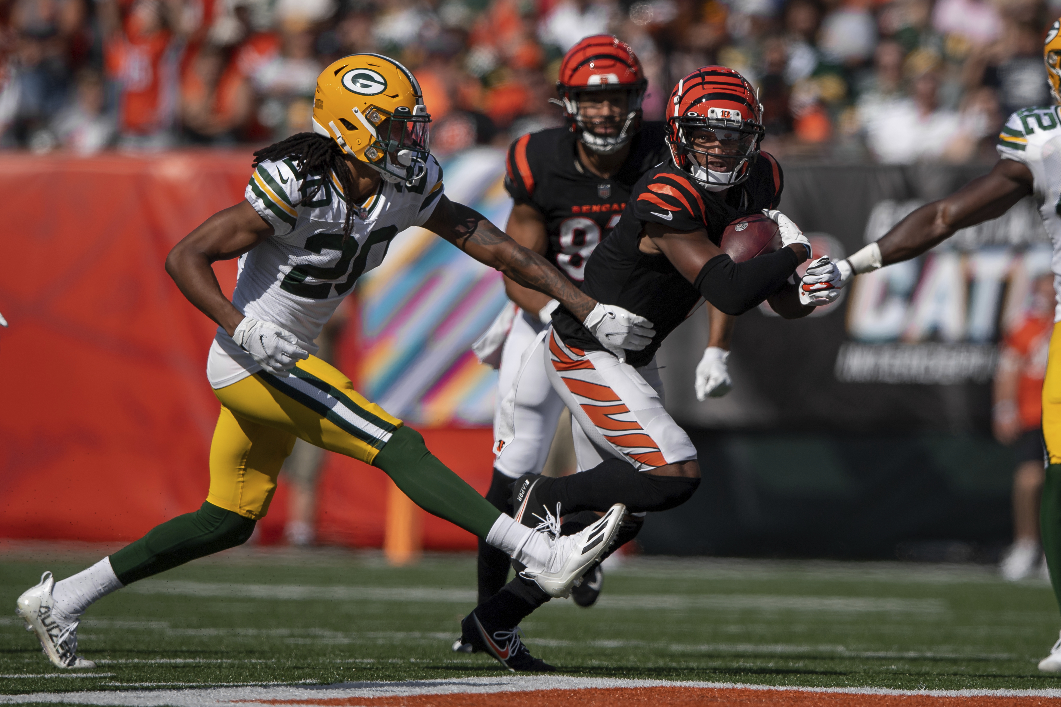 Green Bay Packers cornerback Kevin King active