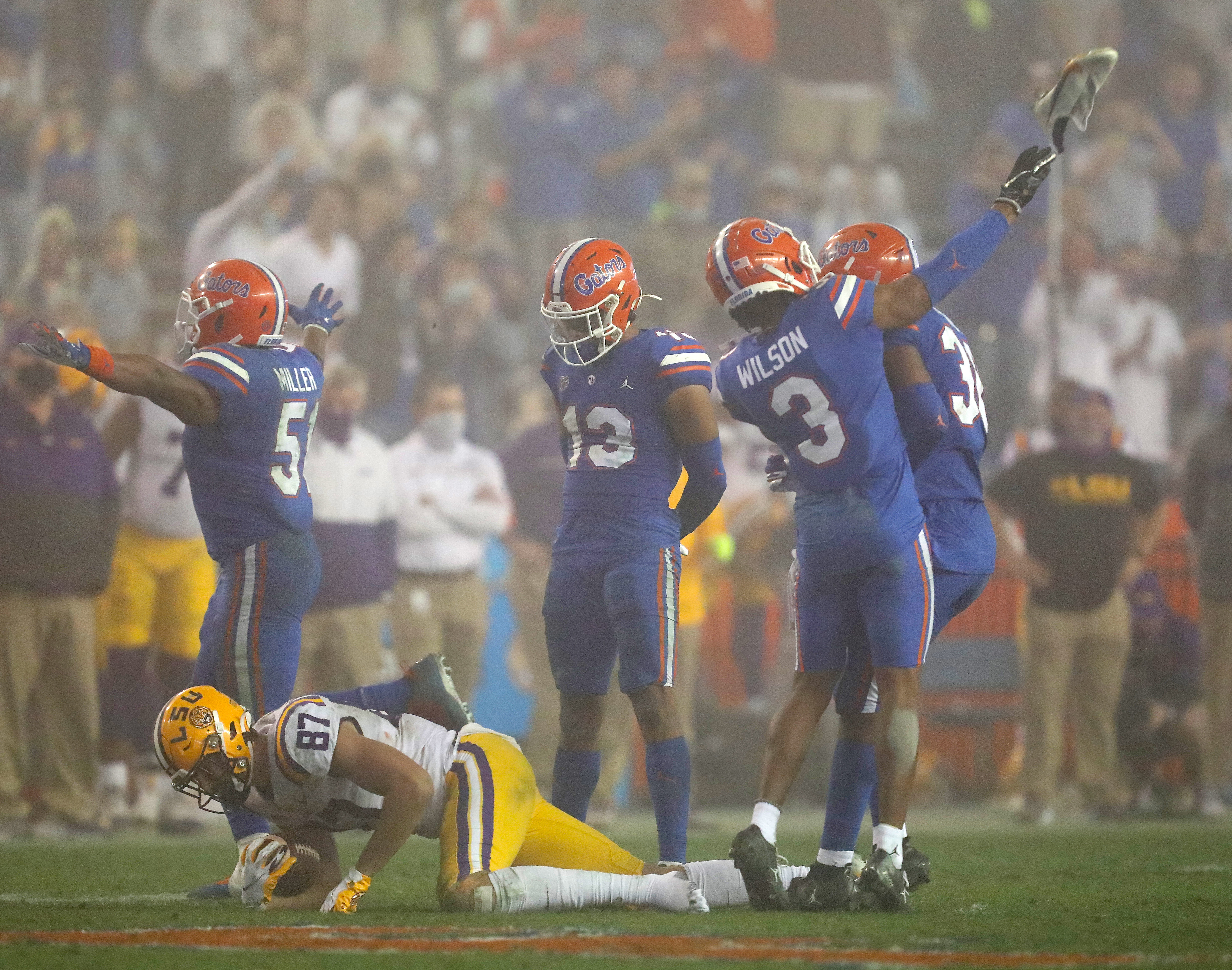 LSU 68 Yard Pick Six vs Florida  2020 College Football 