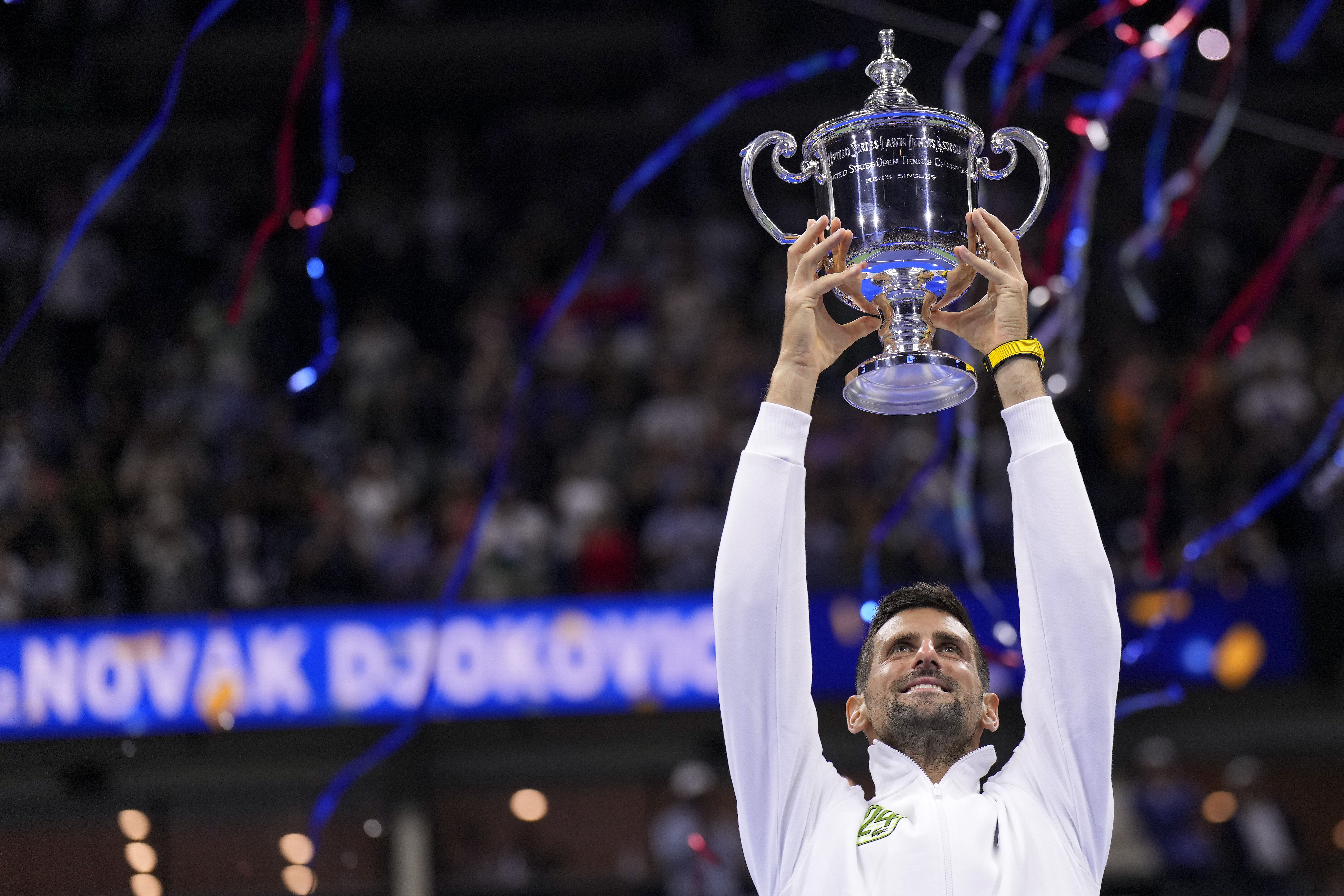 Novak Djokovic wins the US Open for his 24th Grand Slam title by