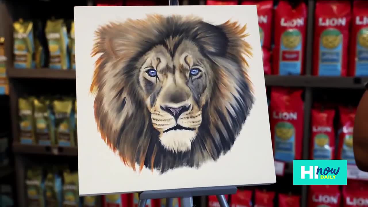 LionCoffee ライオンコーヒー　ビンテージポスター　LIONCOFFEE Lion Coffee launches new limited edition artist series - HI Now