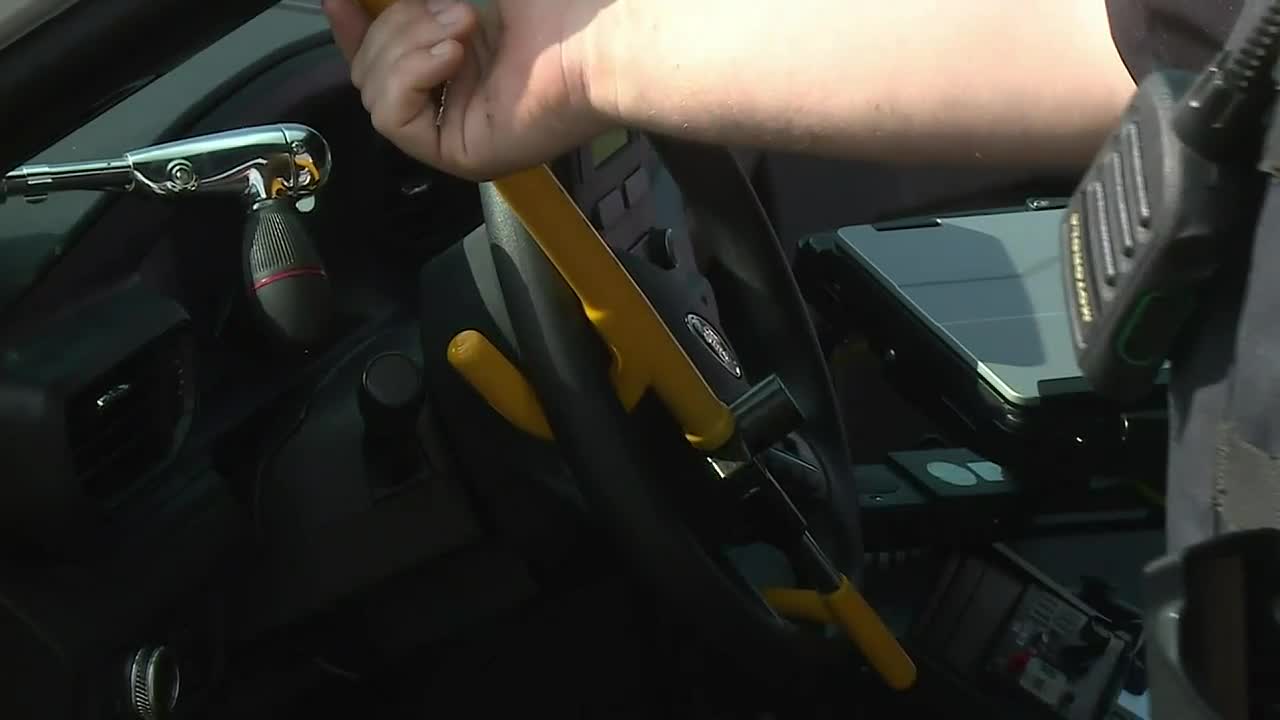 Kankakee County Sherriff's Office Giving Away Free Steering Wheel Locks