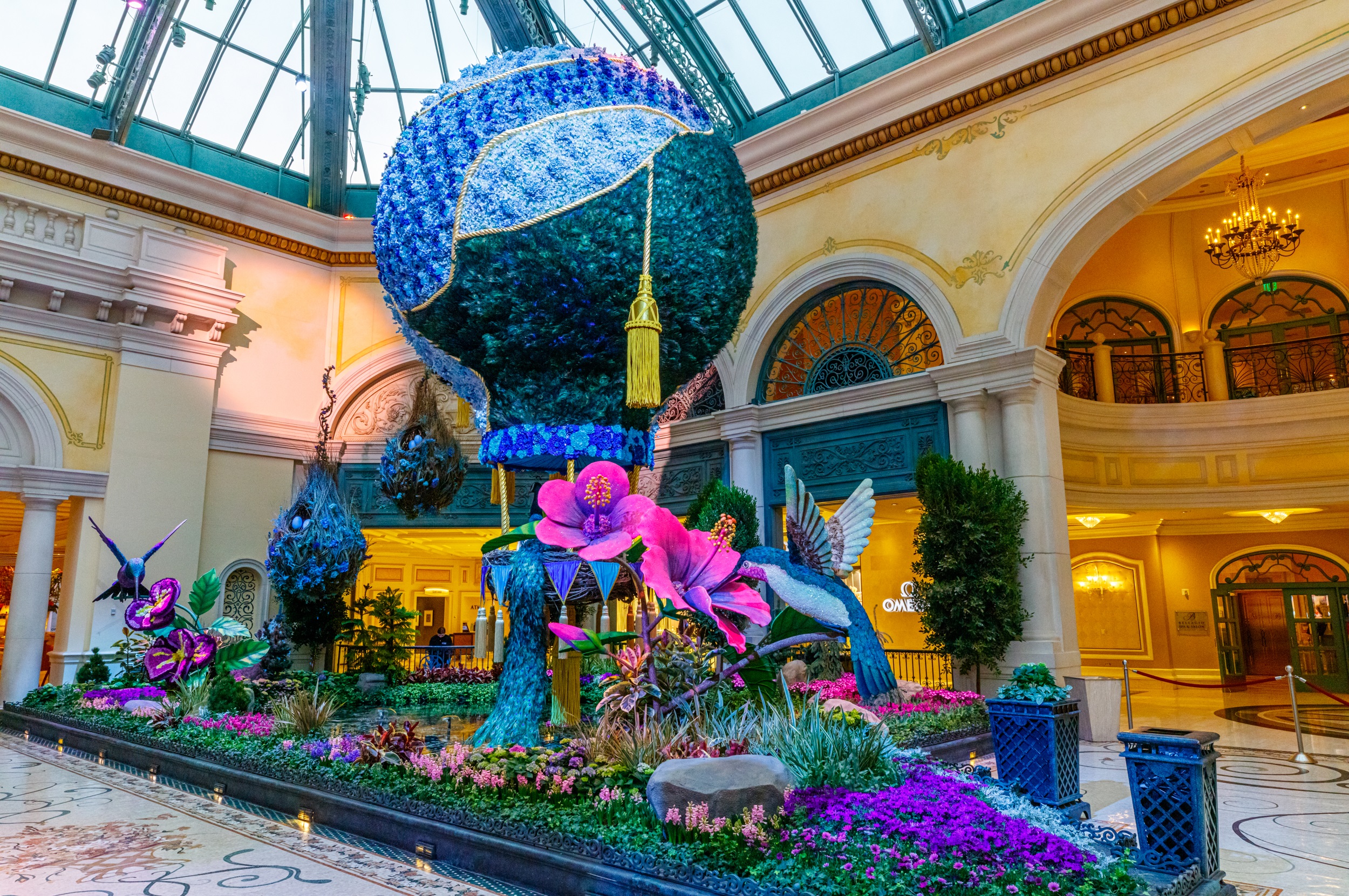 PHOTOS: Bellagio Conservatory unveils 'Flights of Fancy' spring