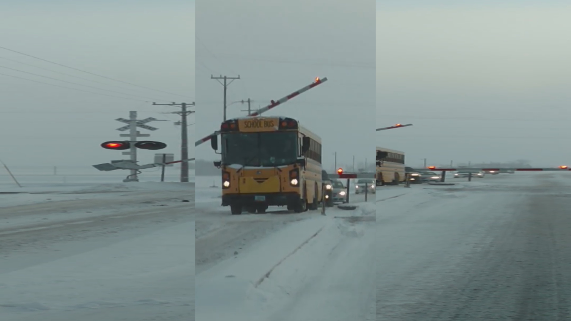 Burrows railroad crossing is now safe for semi-trailers and school