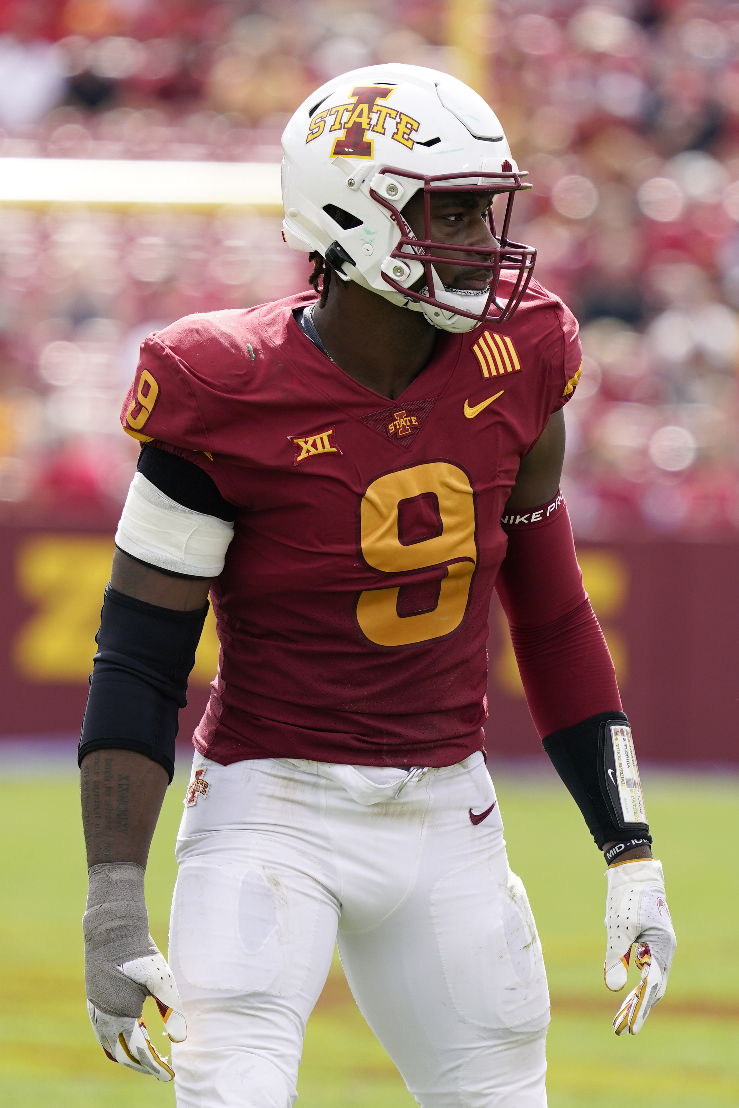 With the No. 15 pick of the 2023 NFL Draft, the New York Jets pick Iowa  State EDGE Will McDonald IV.