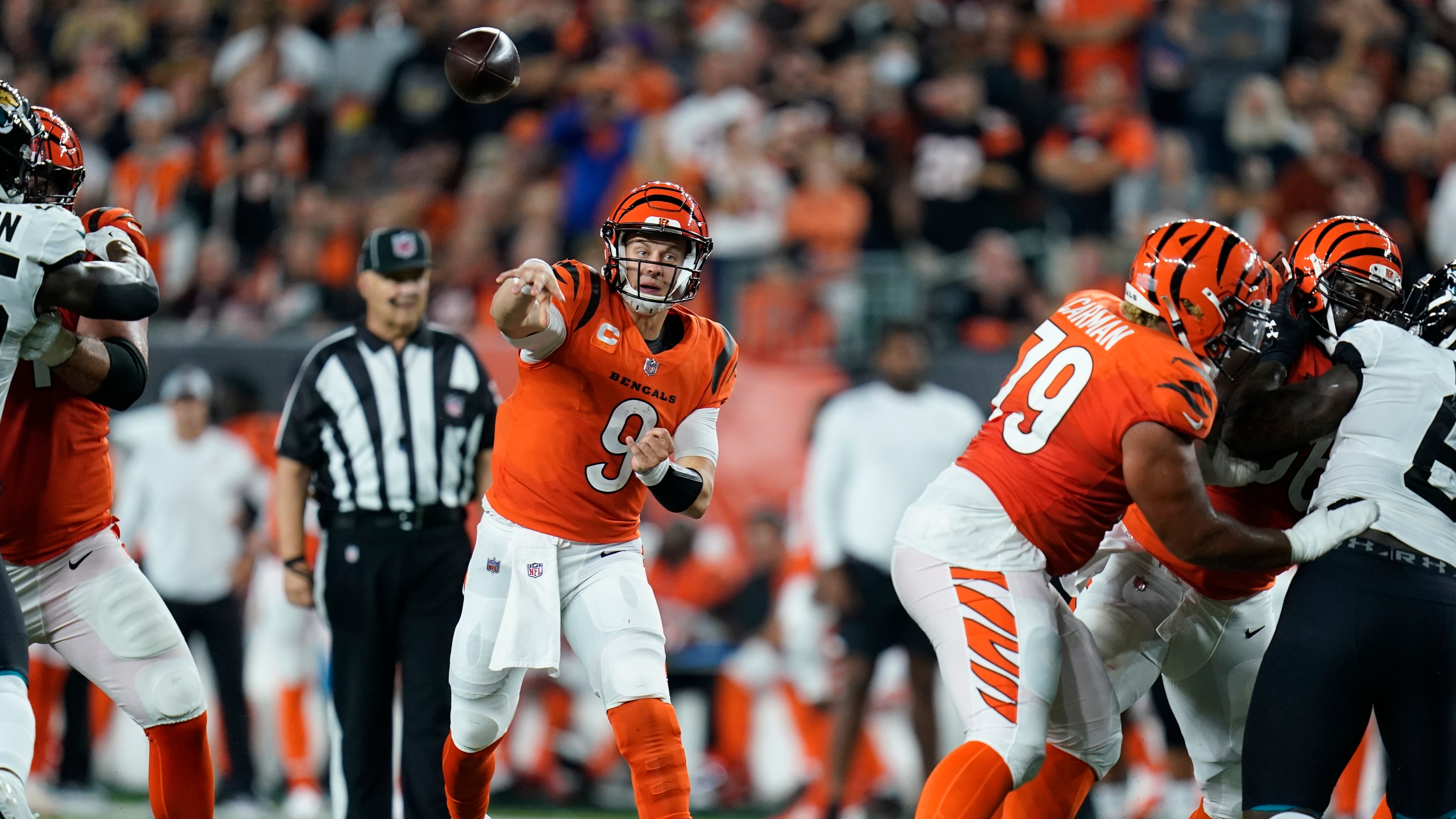 Bengals QB Burrow named AFC Offensive Player of the Week