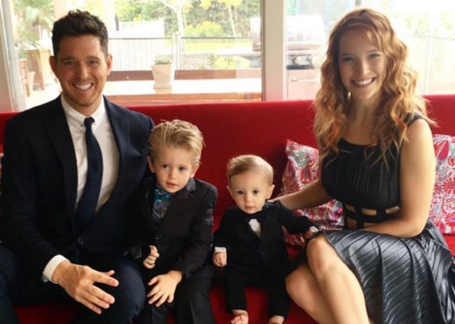 Michael Buble's son doing well after cancer treatment