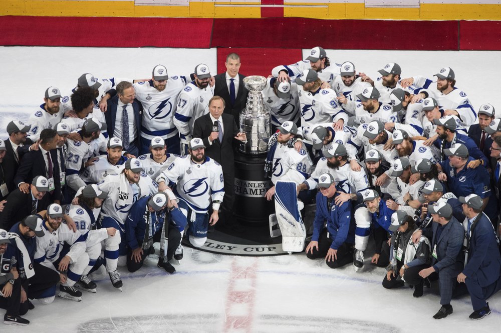 Bubble hockey champions: Tampa Bay Lightning win Stanley Cup