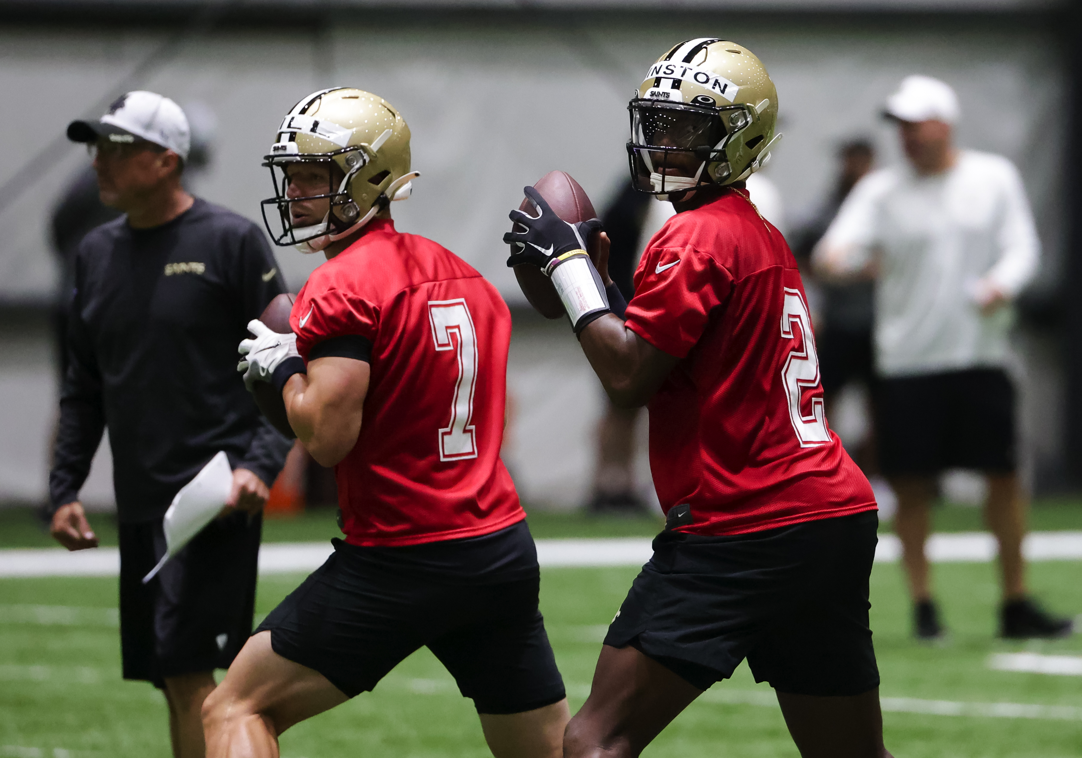 After Further Review: Five takes from Saints practice #1