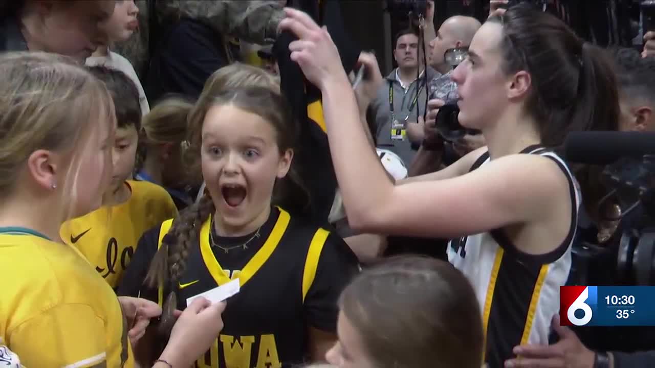 Caitlin Clark gives unforgettable Christmas present to 10-year-old fan