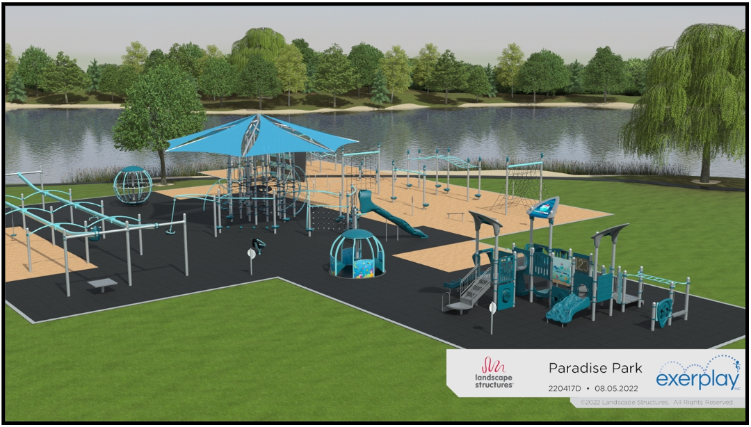 Teglia's Paradise Park to get new playground, restroom