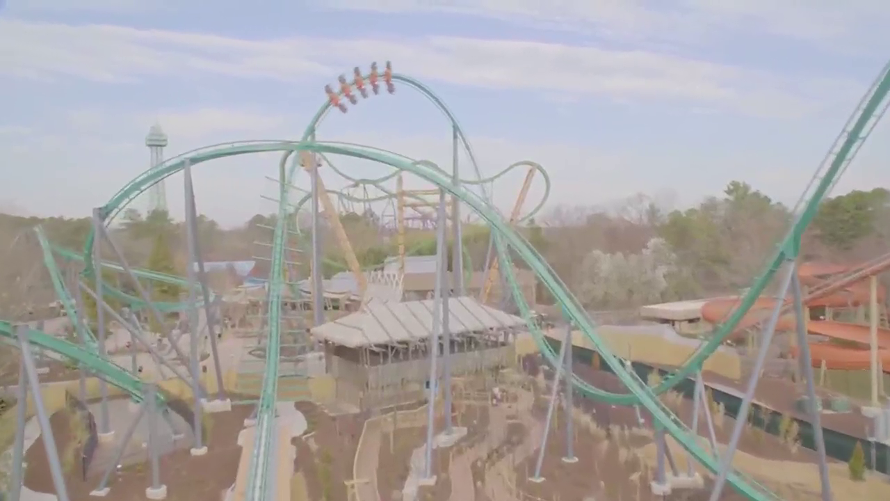 Roller Coasters Rapter Raptor Roller Coaster Kings Dominion