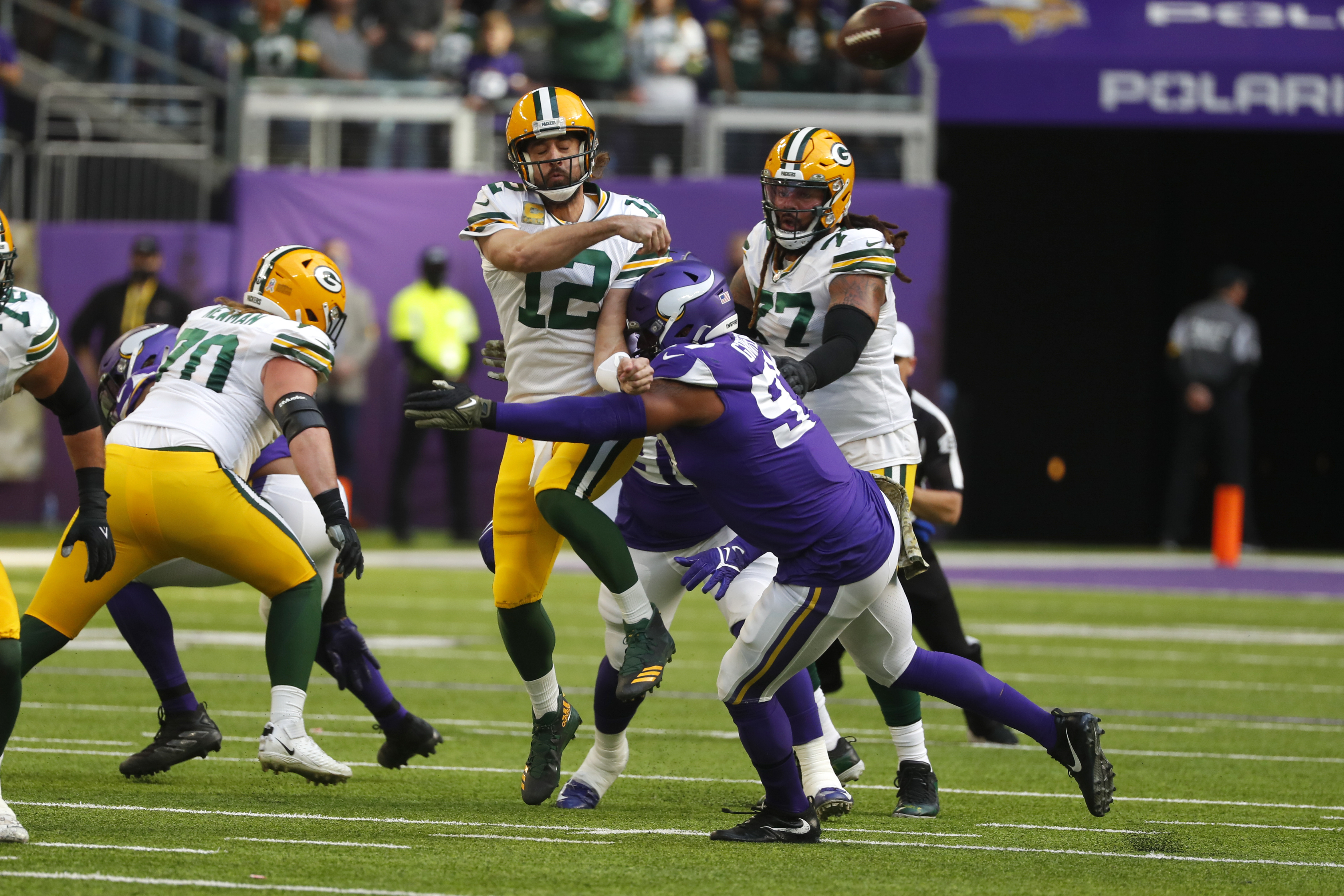 Packers fall in thriller at Minnesota 34-31