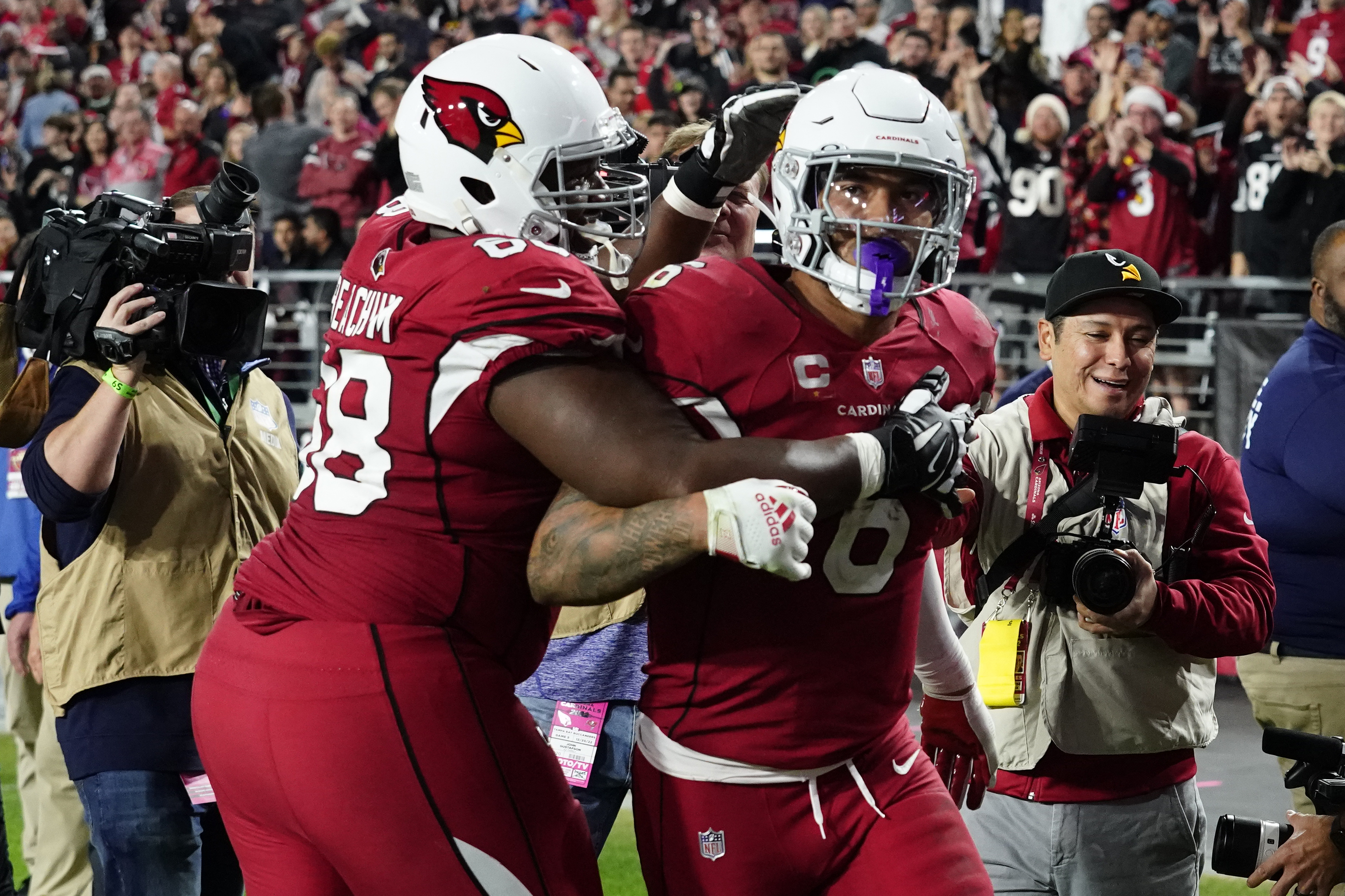 Cardinals lose to Tampa Bay Buccaneers during Christmas day game
