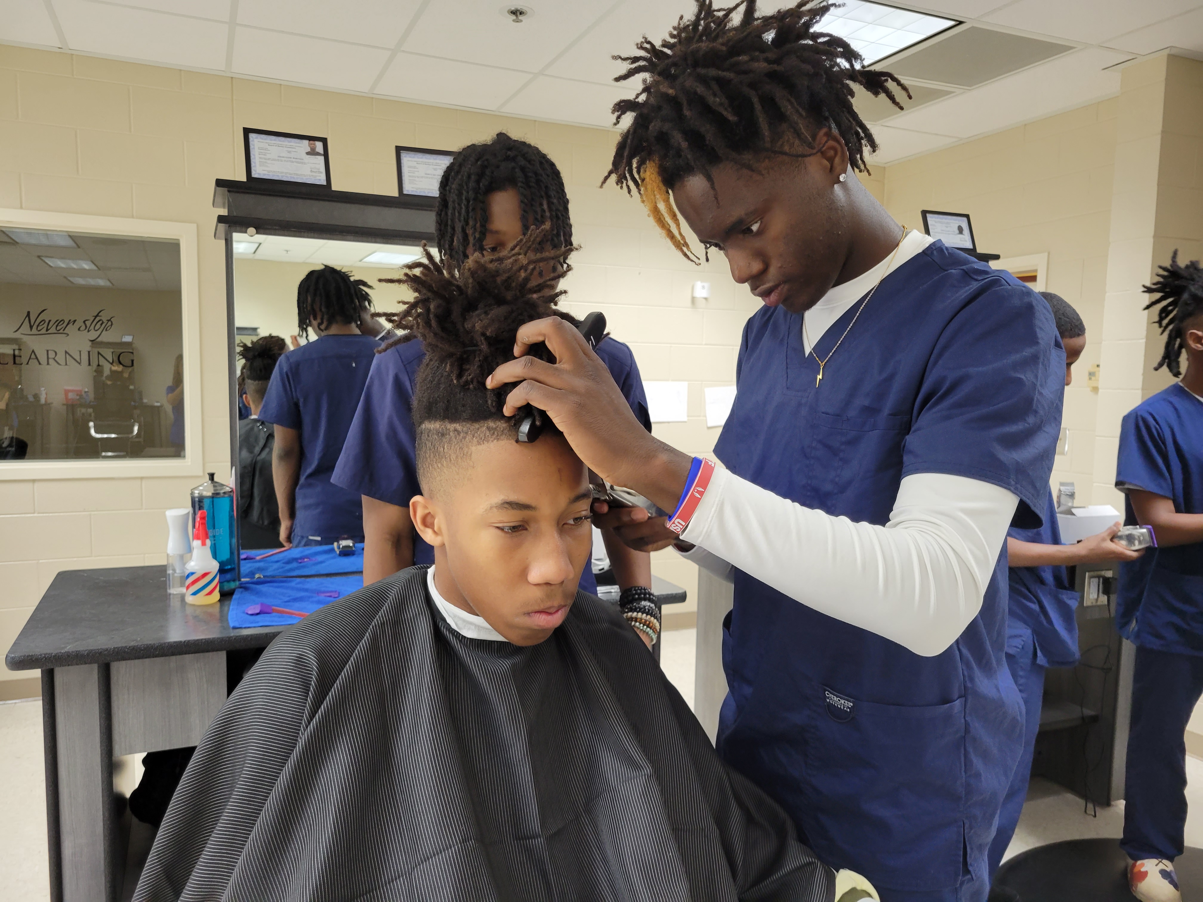 This Is Carolina: Students get an edge up on barbering
