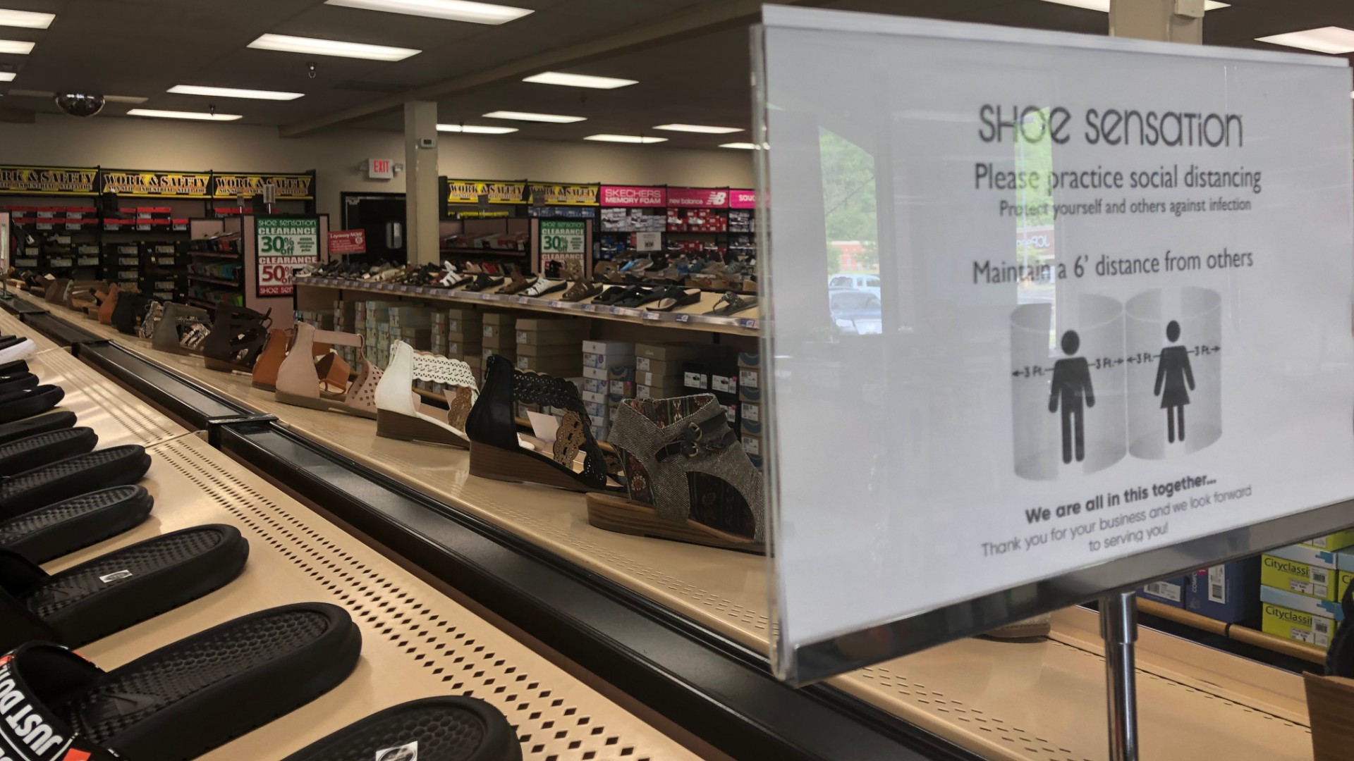 shoe sensation clearance