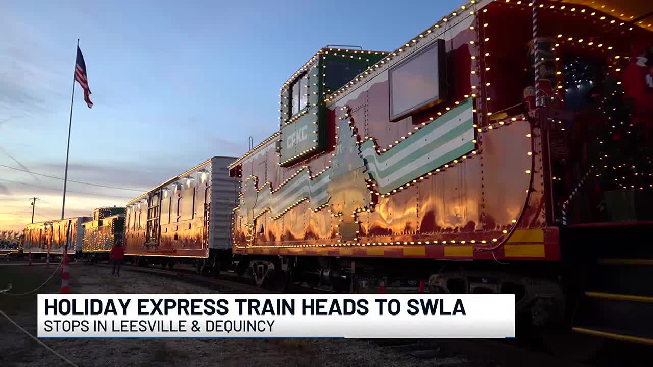 Holiday Express Train comes to Southwest Louisiana Holiday Express Train comes to Southwest Louisiana