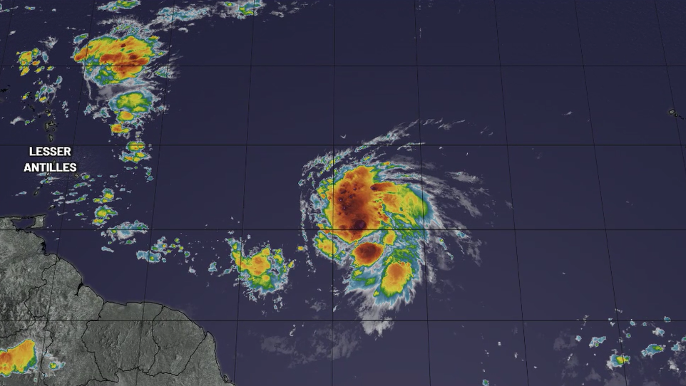 Tropical Storm Jerry forms in central Atlantic