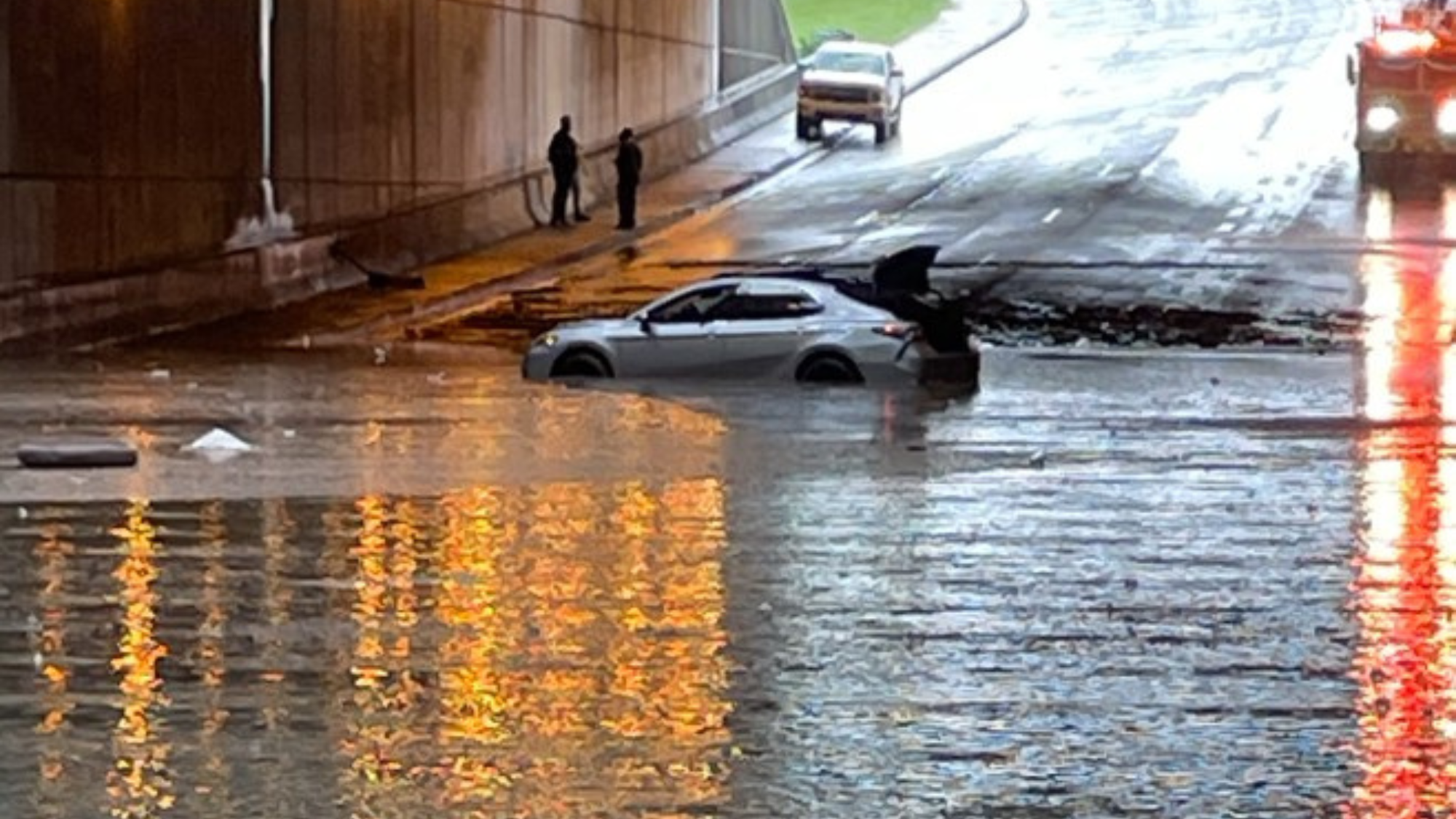 Flooding at Clark Atlanta University, Videos