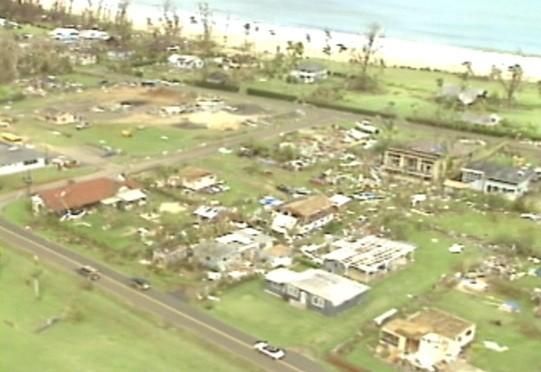Hurricane Iniki Damage Kauai Recovery Efforts On Maui Could Be Similar