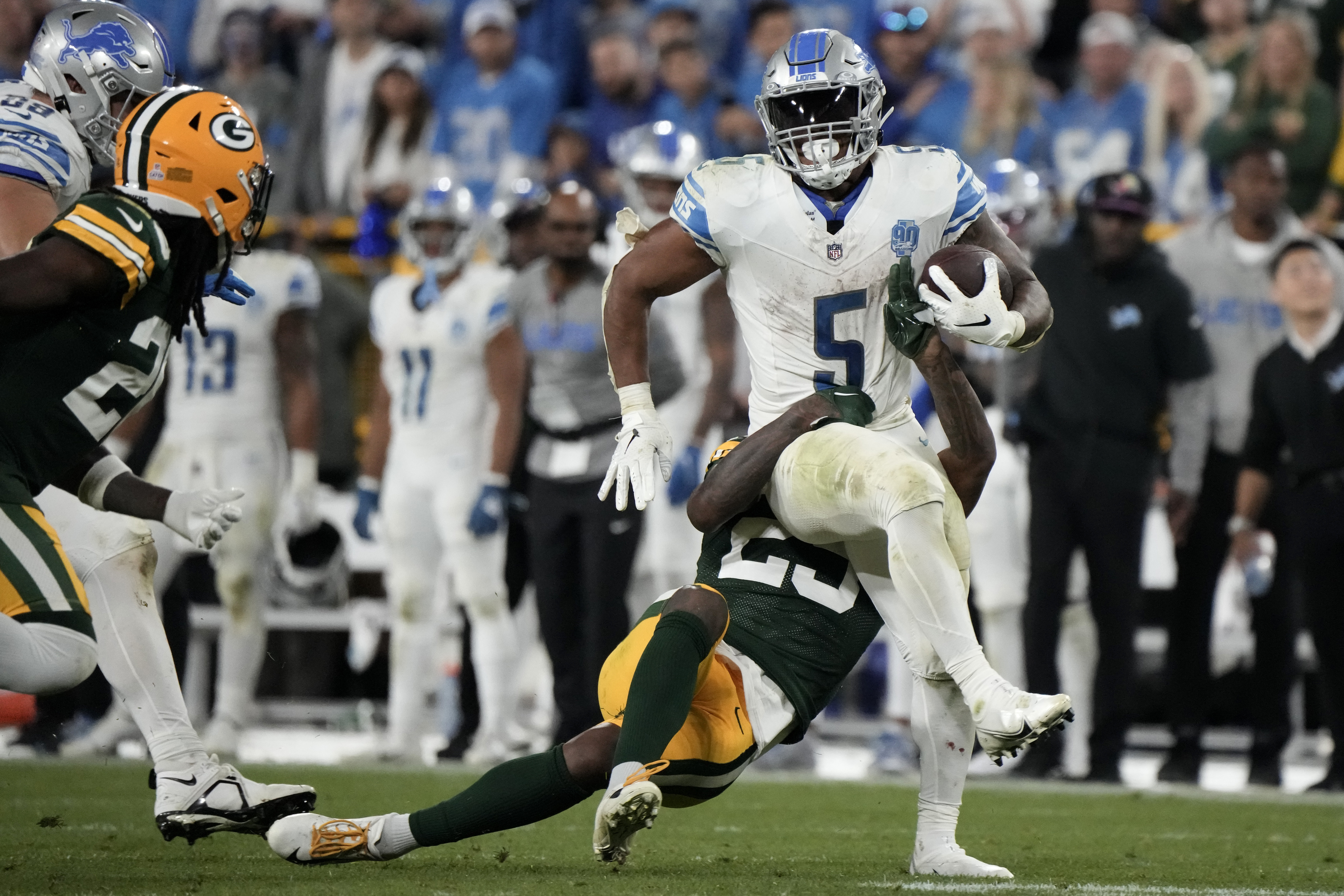 Packers square off against the Lions on Monday Night Football