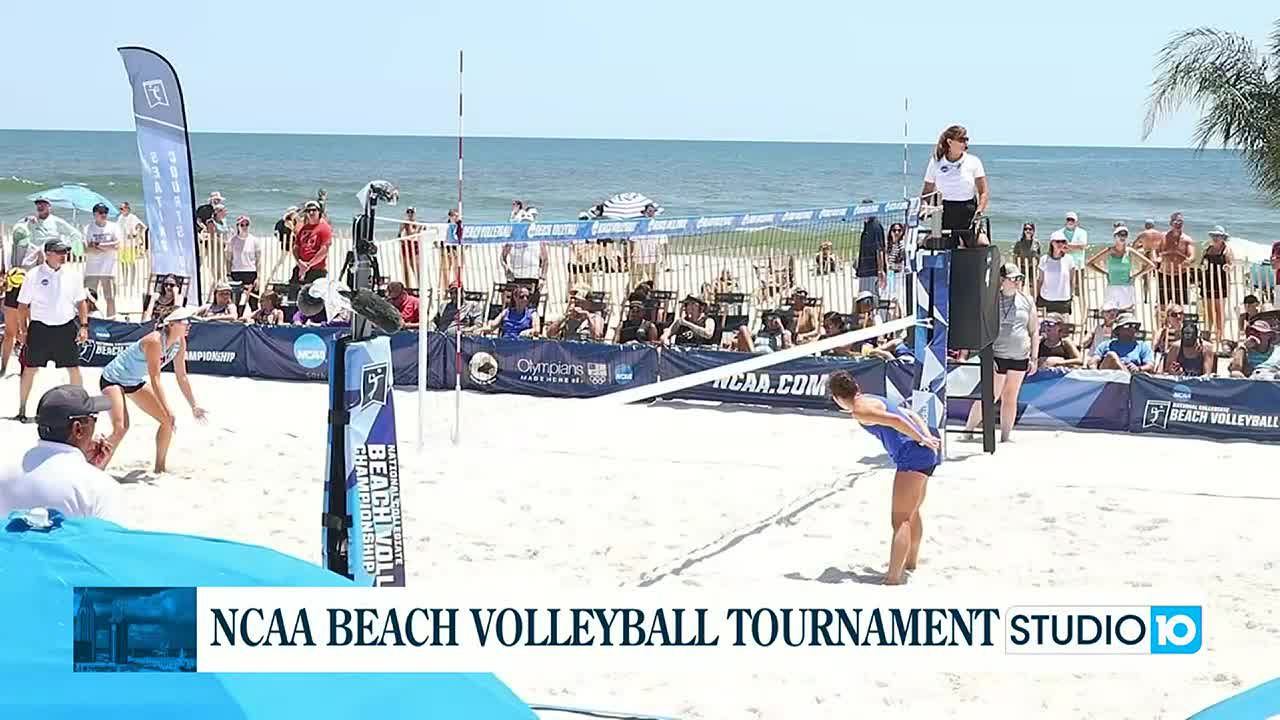 NCAA Beach Volleyball Tournament taking place this weekend in Gulf Shores