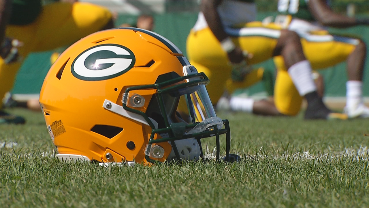 green bay packers fire helmet