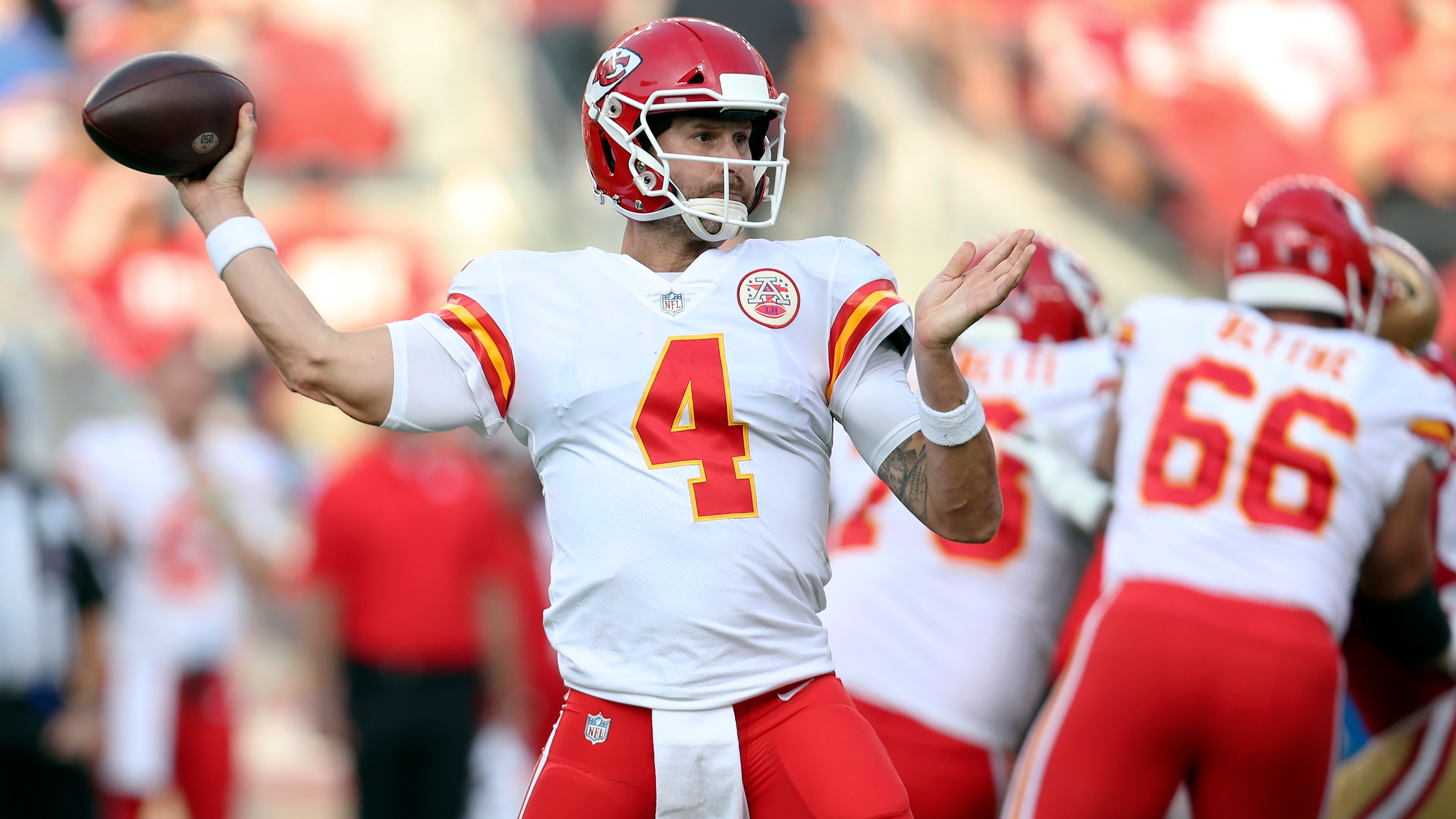 Kansas City Chiefs quarterback Patrick Mahomes unveils his Super Bowl ring  for the first time