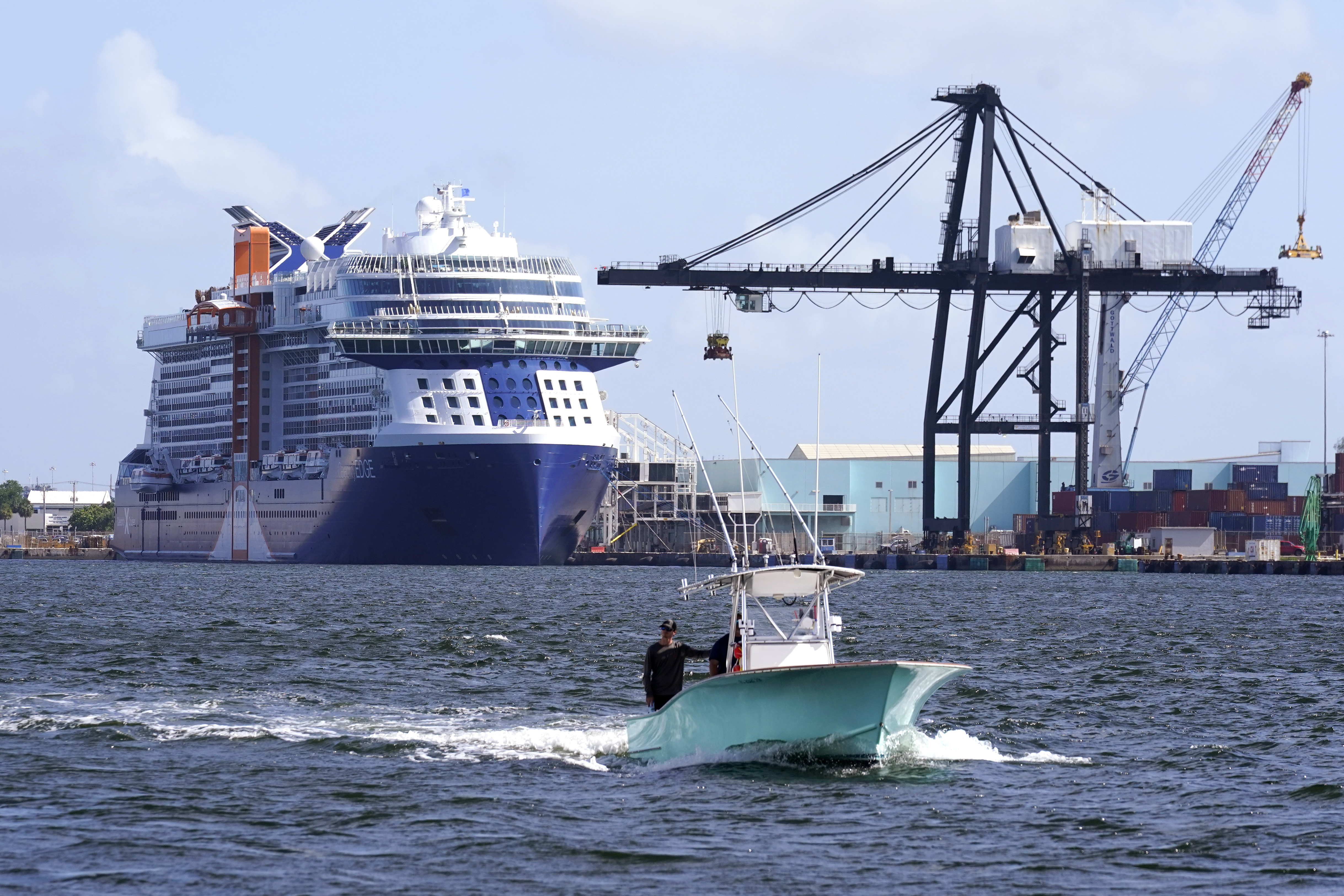 All Aboard 1st Post Pandemic Cruise Ship From Us Sails Away