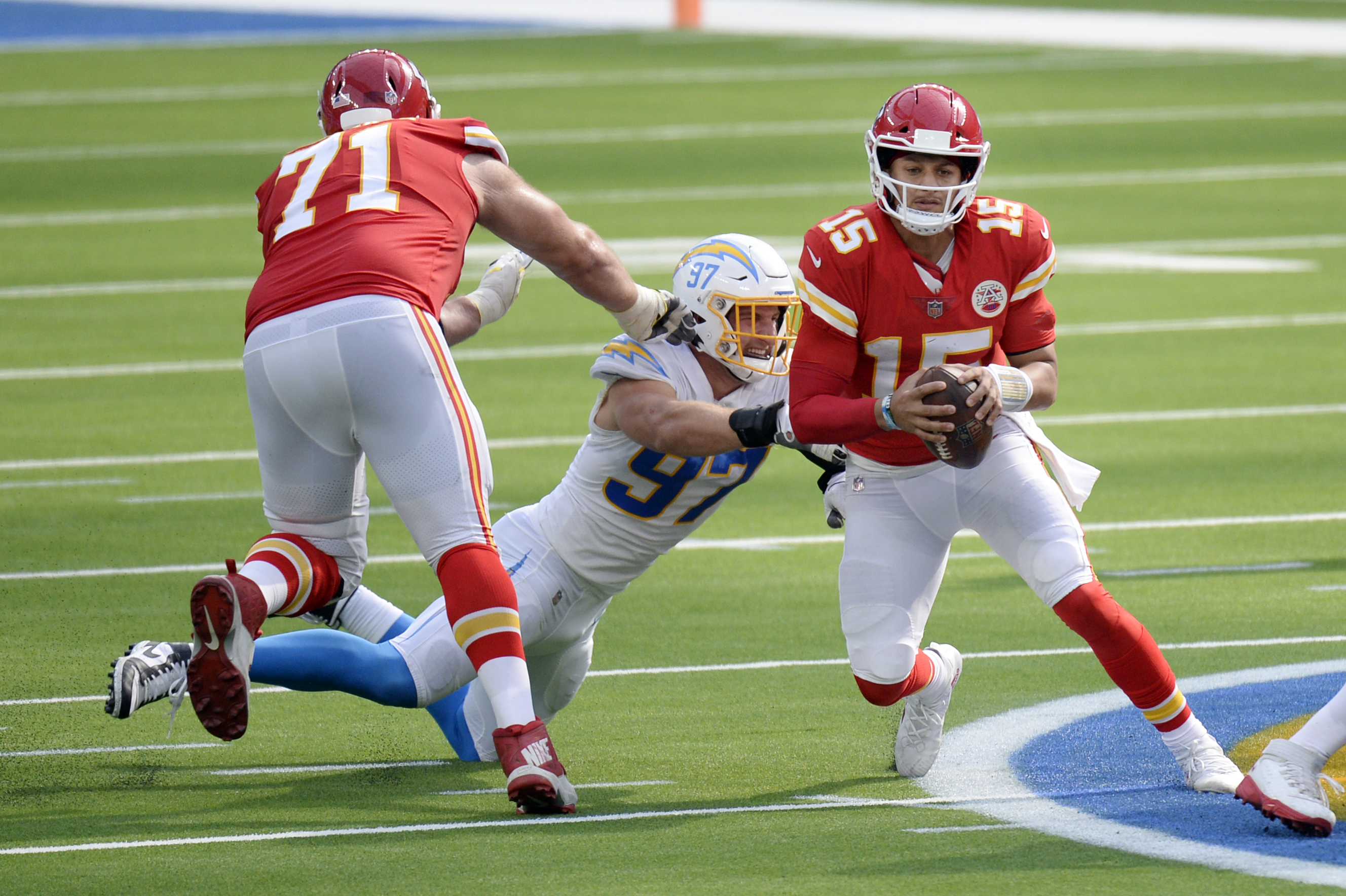 Patrick Mahomes Needs Just 96 Seconds to Score His First Touchdown