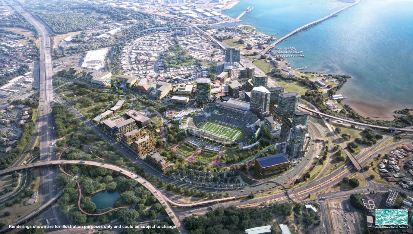 Developers' vision transforms Aloha Stadium into 'new urban