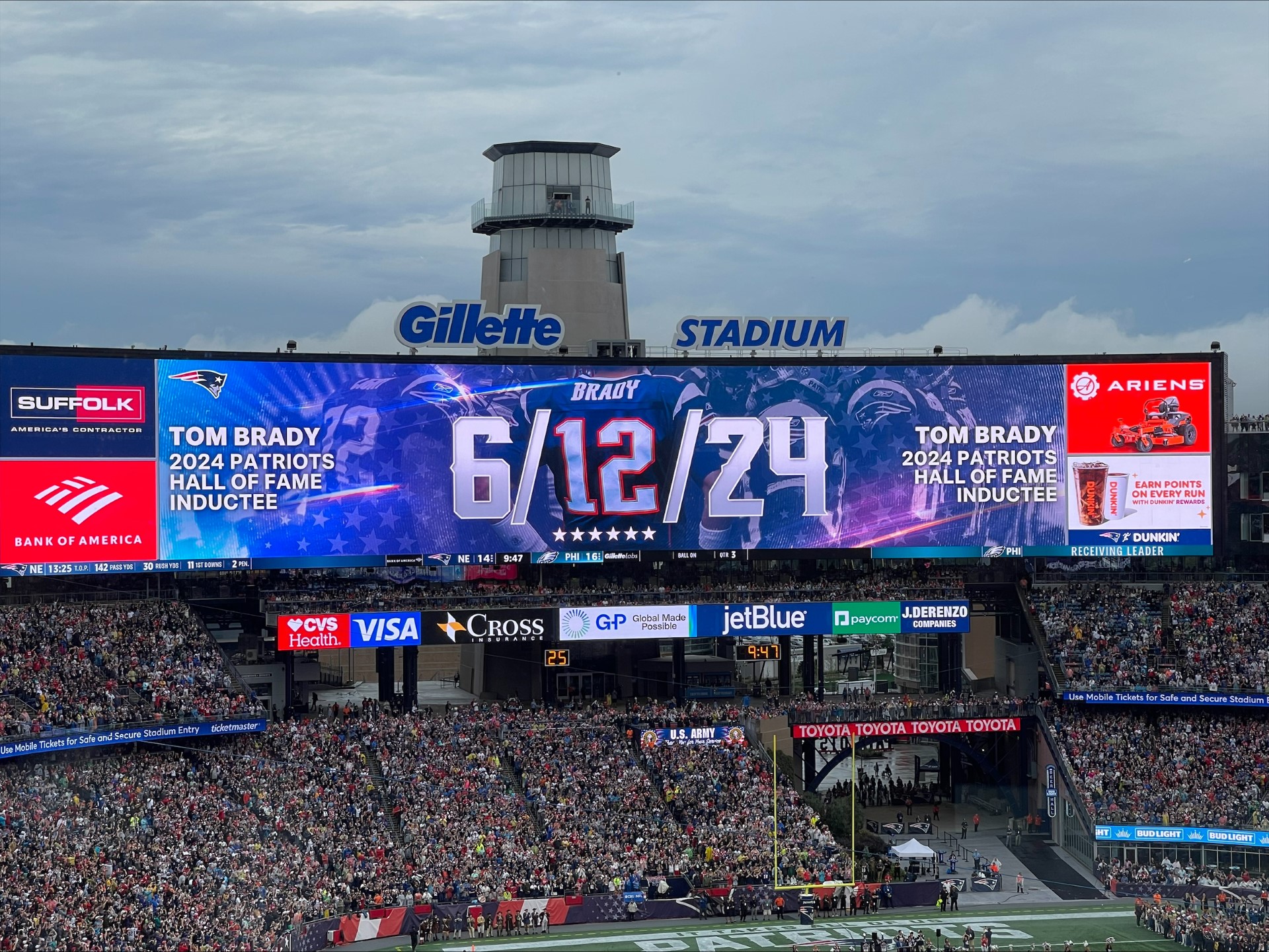 Gillette Stadium  The Patriots Hall of Fame