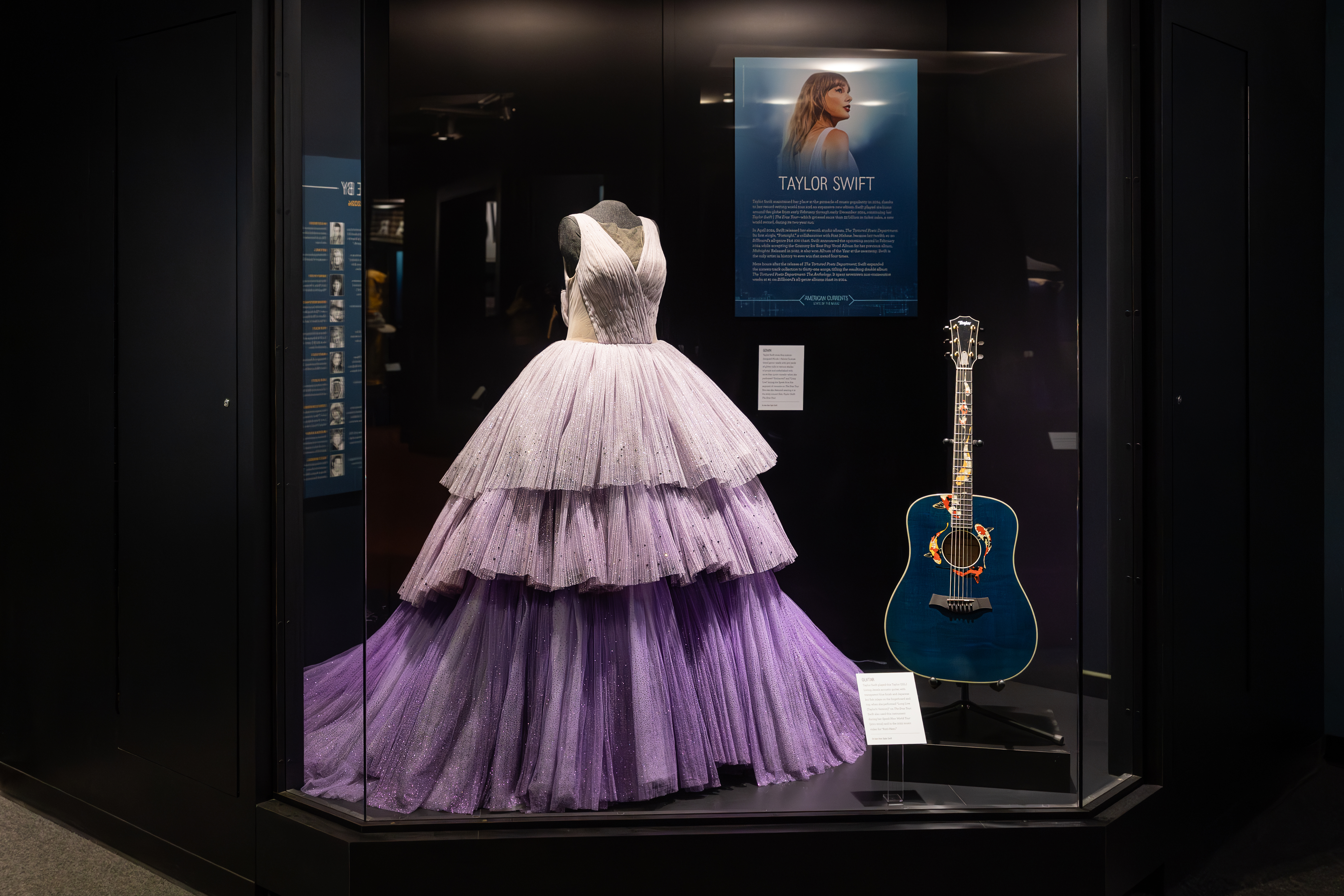 Country Music Hall of Fame unveils new artifacts from Taylor