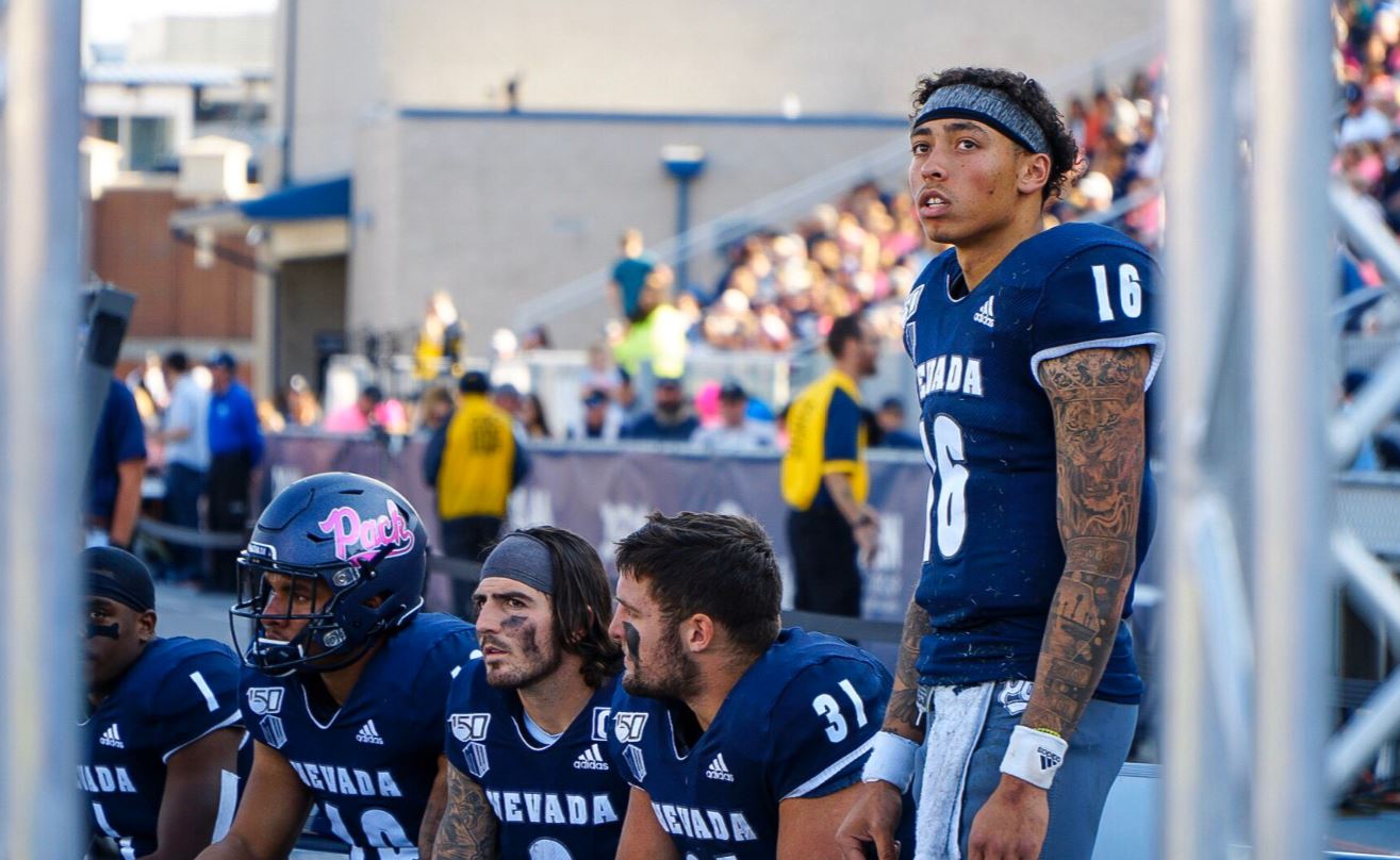 Ex-Nevada quarterback Malik Henry now playing for a pro football team