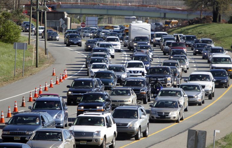 Traffic at Hwy 49 and Hardy St.