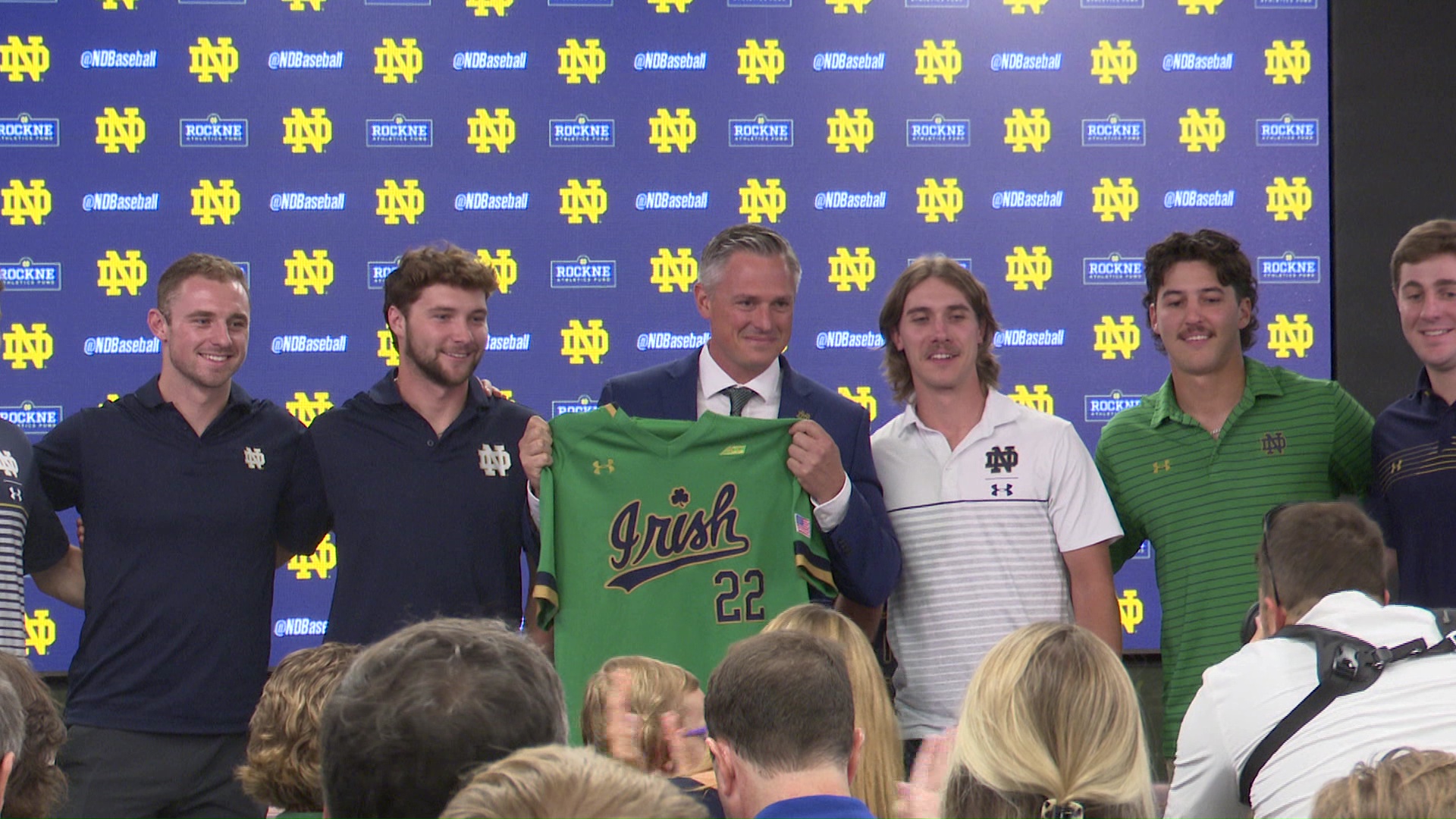 Shawn Stiffler formally introduced as new Notre Dame baseball coach