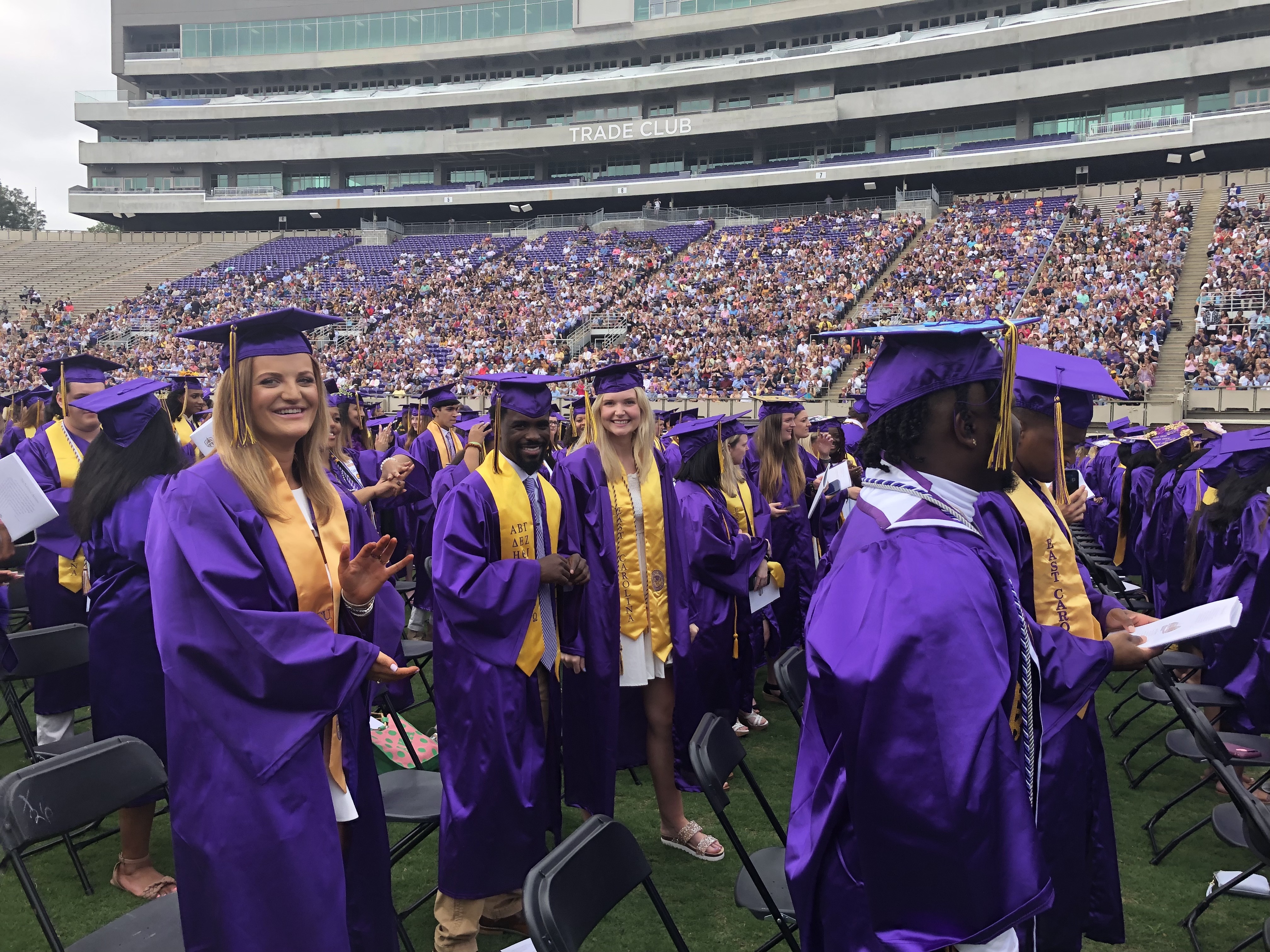 Senior Graduation Photos at East Carolina University