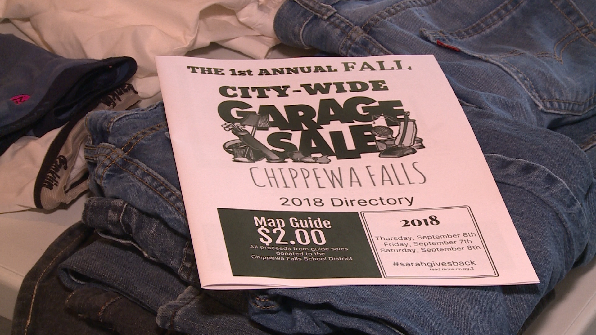 Chippewa Falls city wide garage sale raises funds for school district