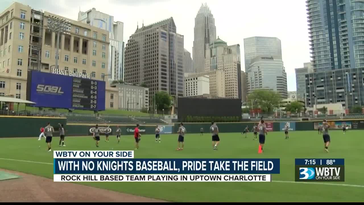 With no Charlotte Knights baseball, the Piedmont Pride take the field at  Truist Field
