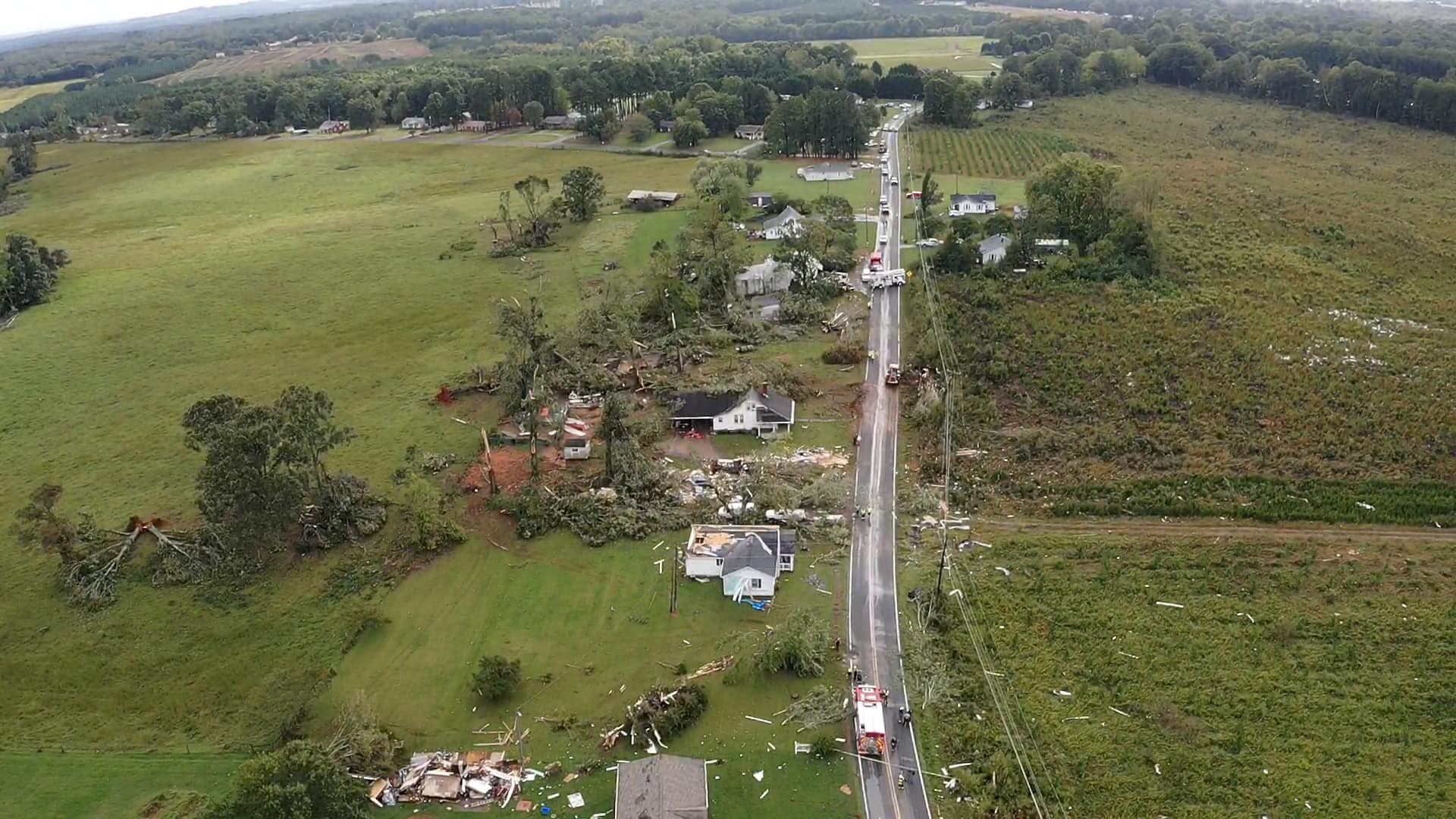 Pittsylvania County tornado rated EF-2