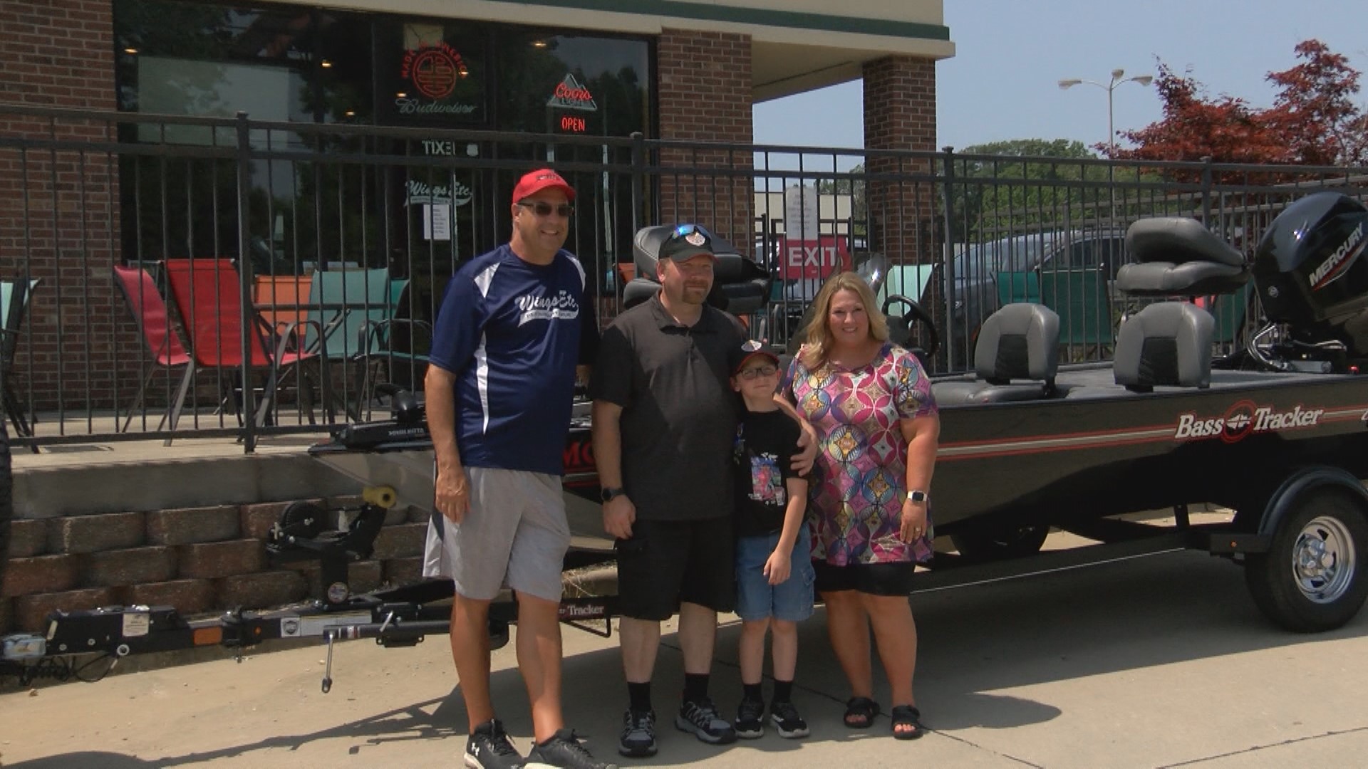 Jackson resident wins Wings Etc. boat giveaway