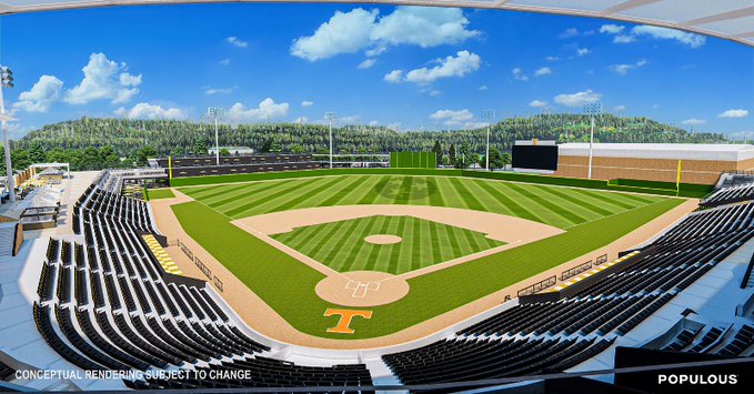 University of Tennessee teases new baseball stadium