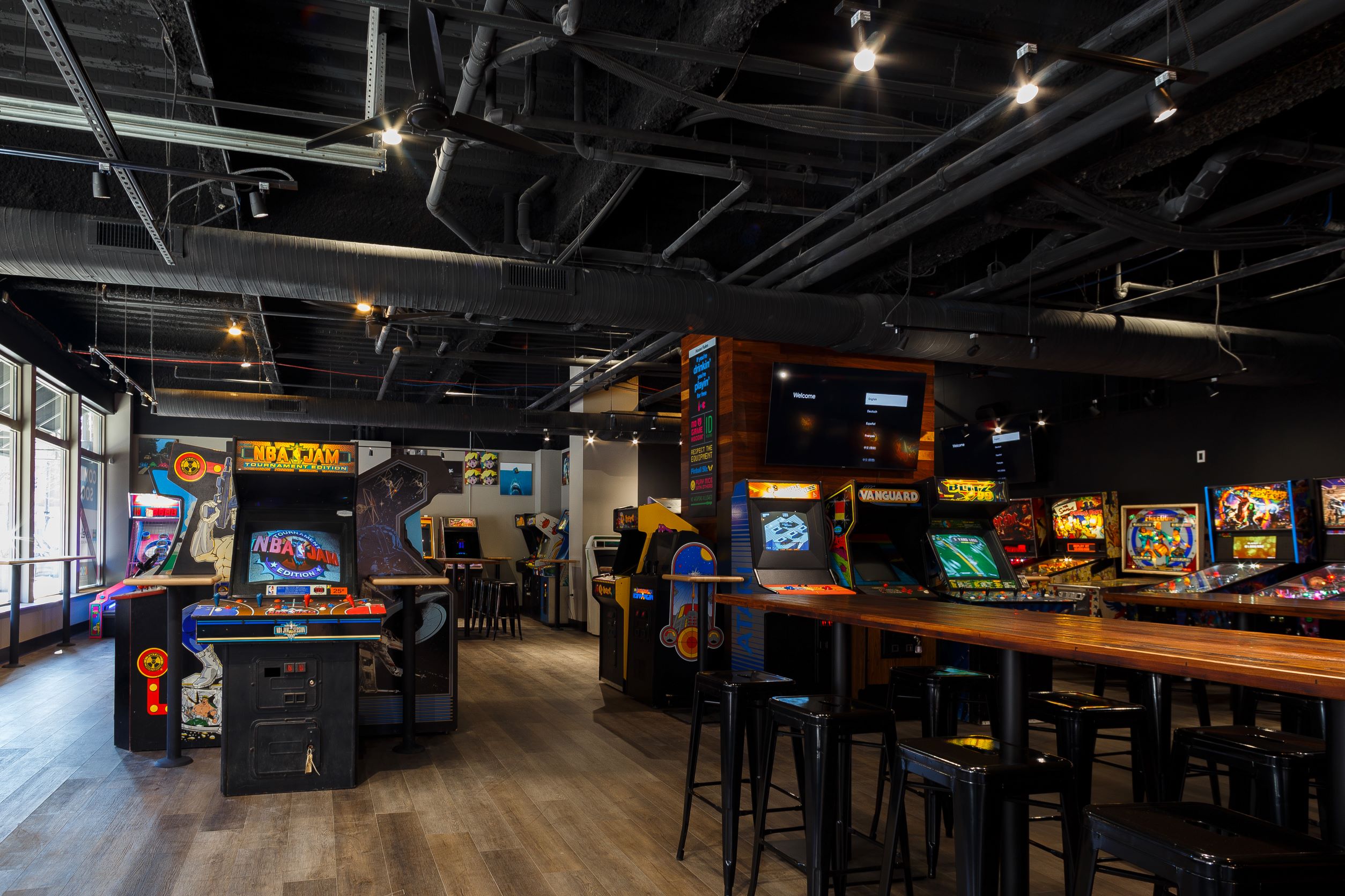 Level One Bar + Arcade