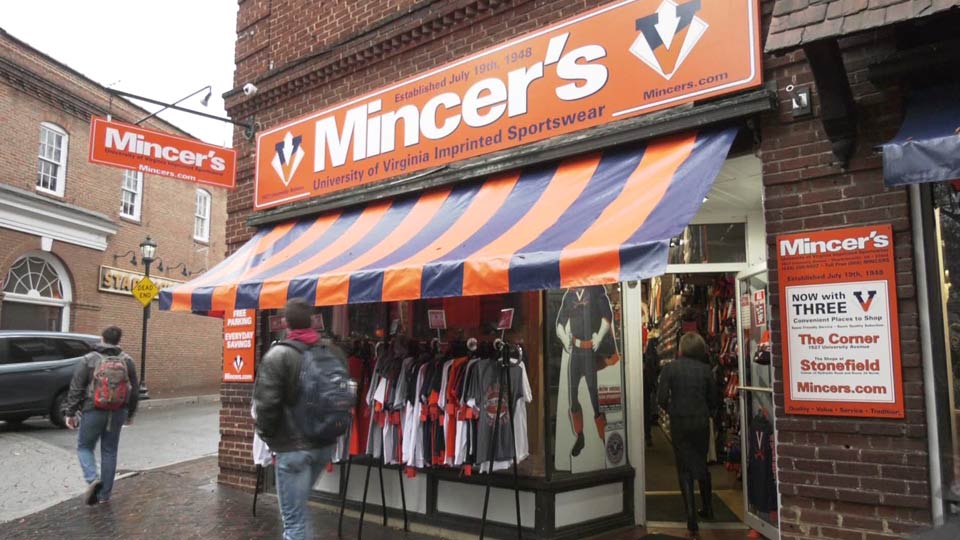 UVA sportswear store readying for Orange Bowl