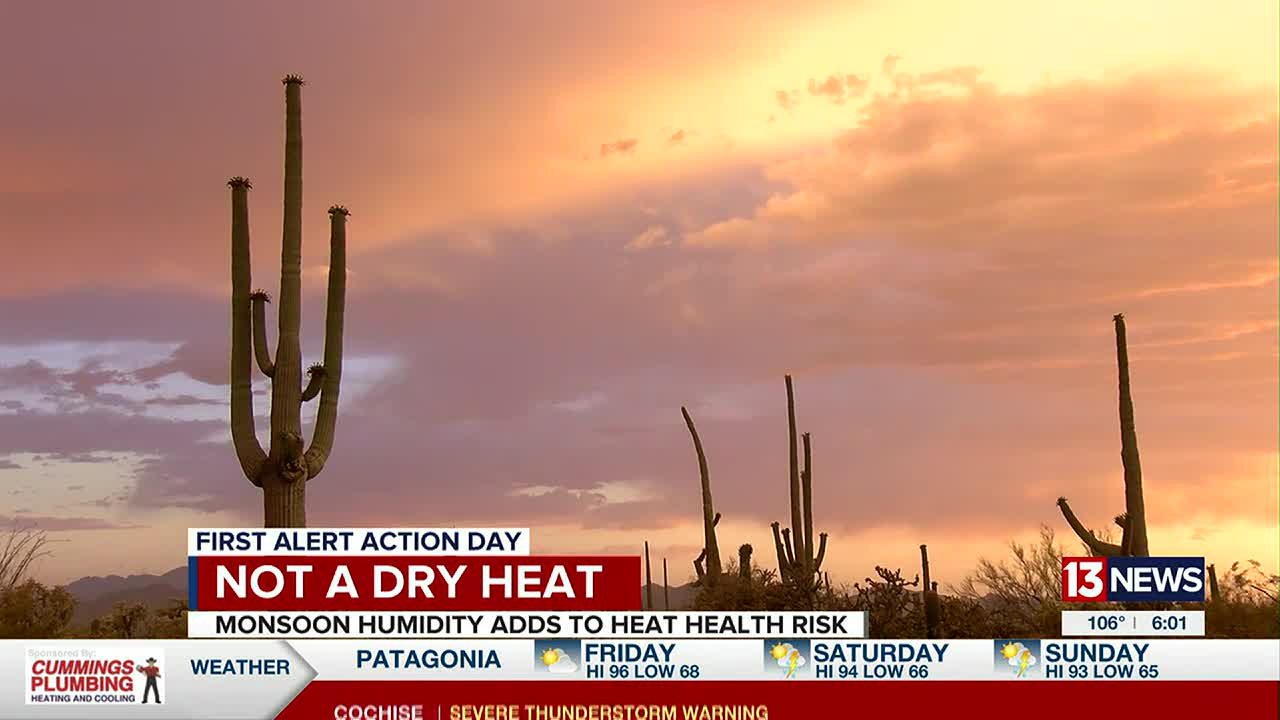 Warm, Windy Weather, Fire Watch In Store For Tucson This Weekend
