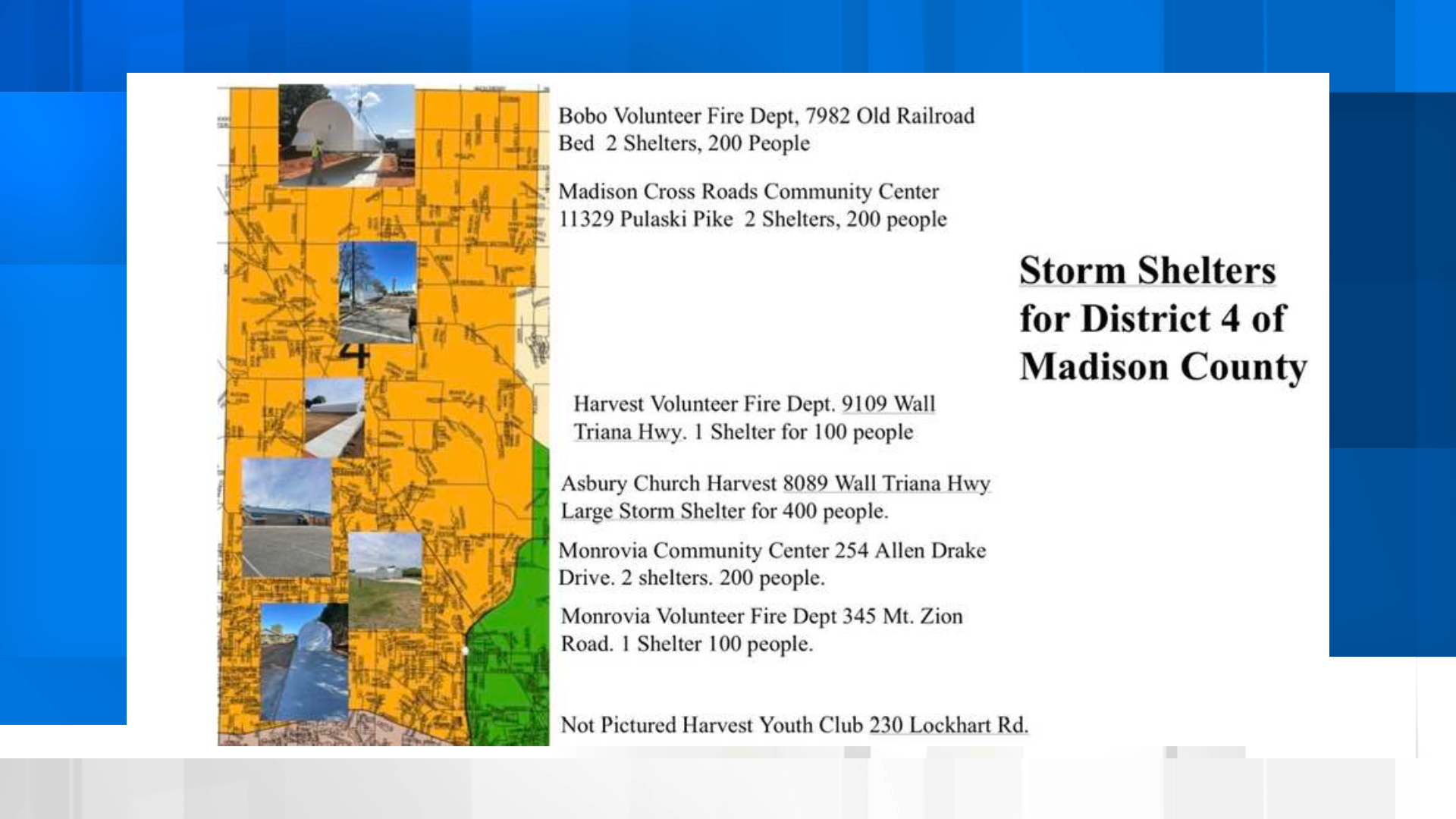 New storm shelters set to open in Madison County