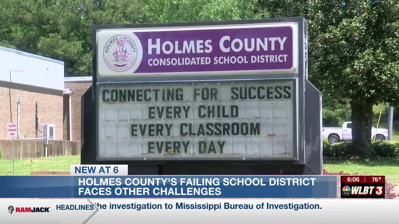 F' rated Holmes County School District faces challenges at year's end