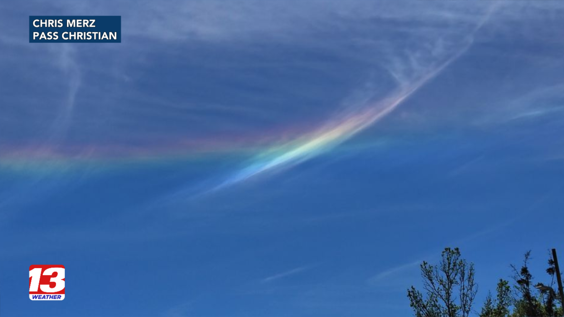 Circumhorizontal arcs spotted over South Mississippi skies